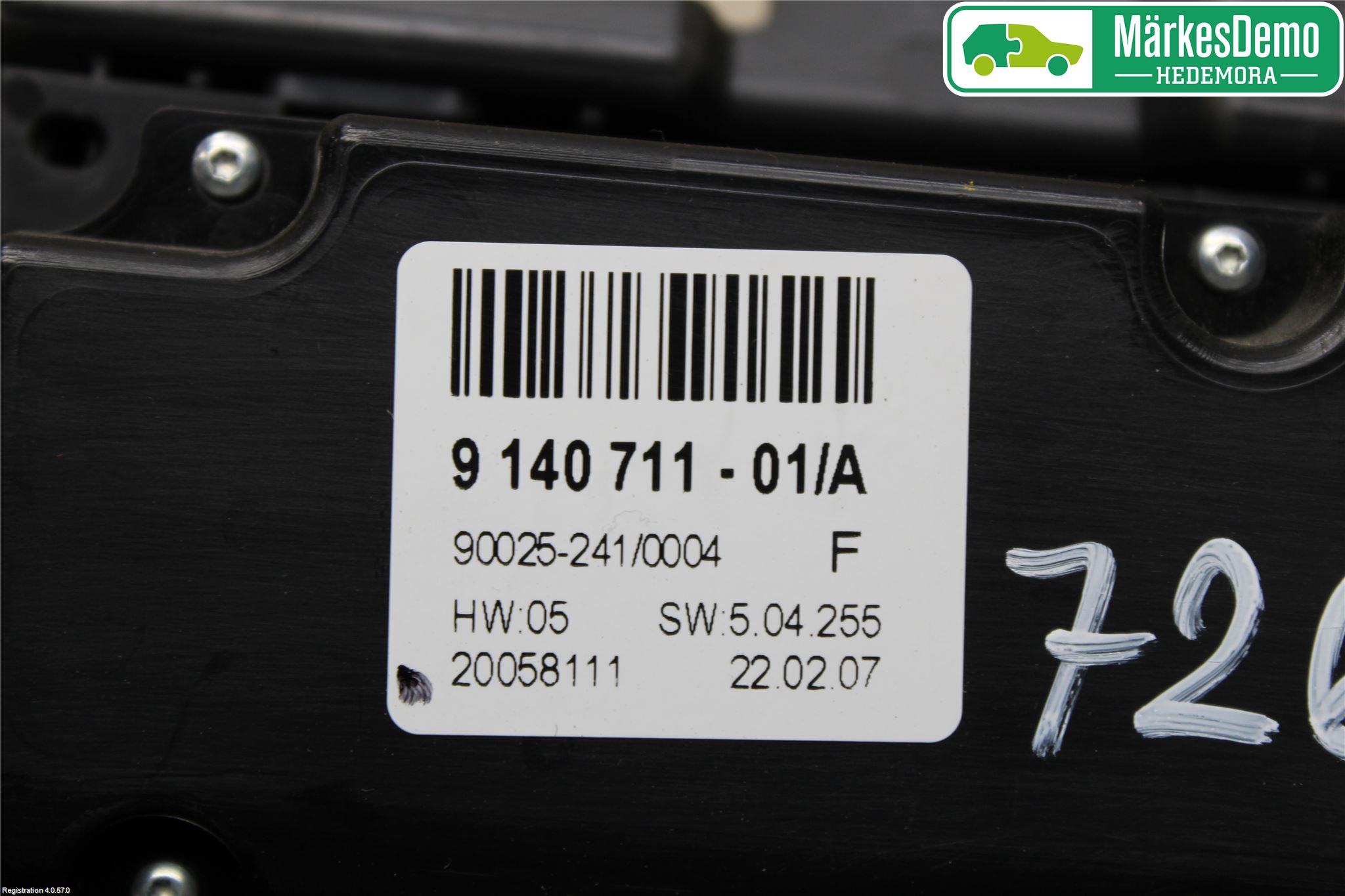 BMW X5 E70 07-13 Ac Styrenhet Ac Manöveren