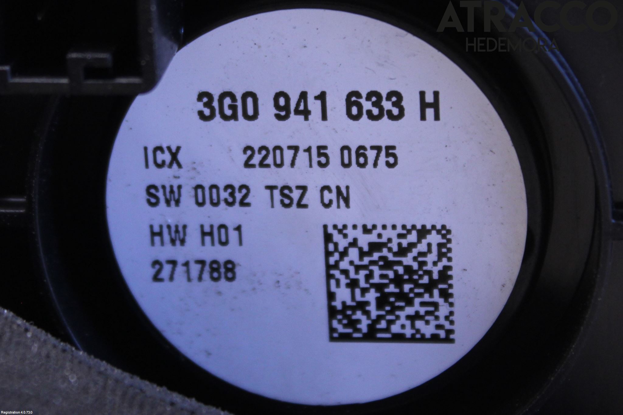 Volkswagen VW PASSAT 15-19 Strömställare Ljus