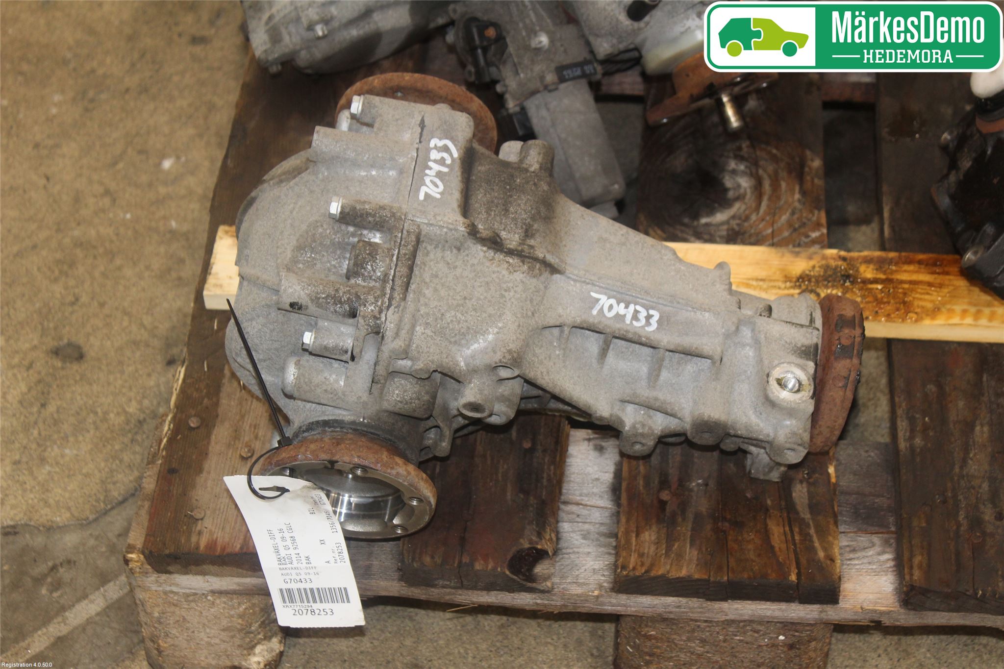 Audi Q5 09-16 Bakväxel-Diff