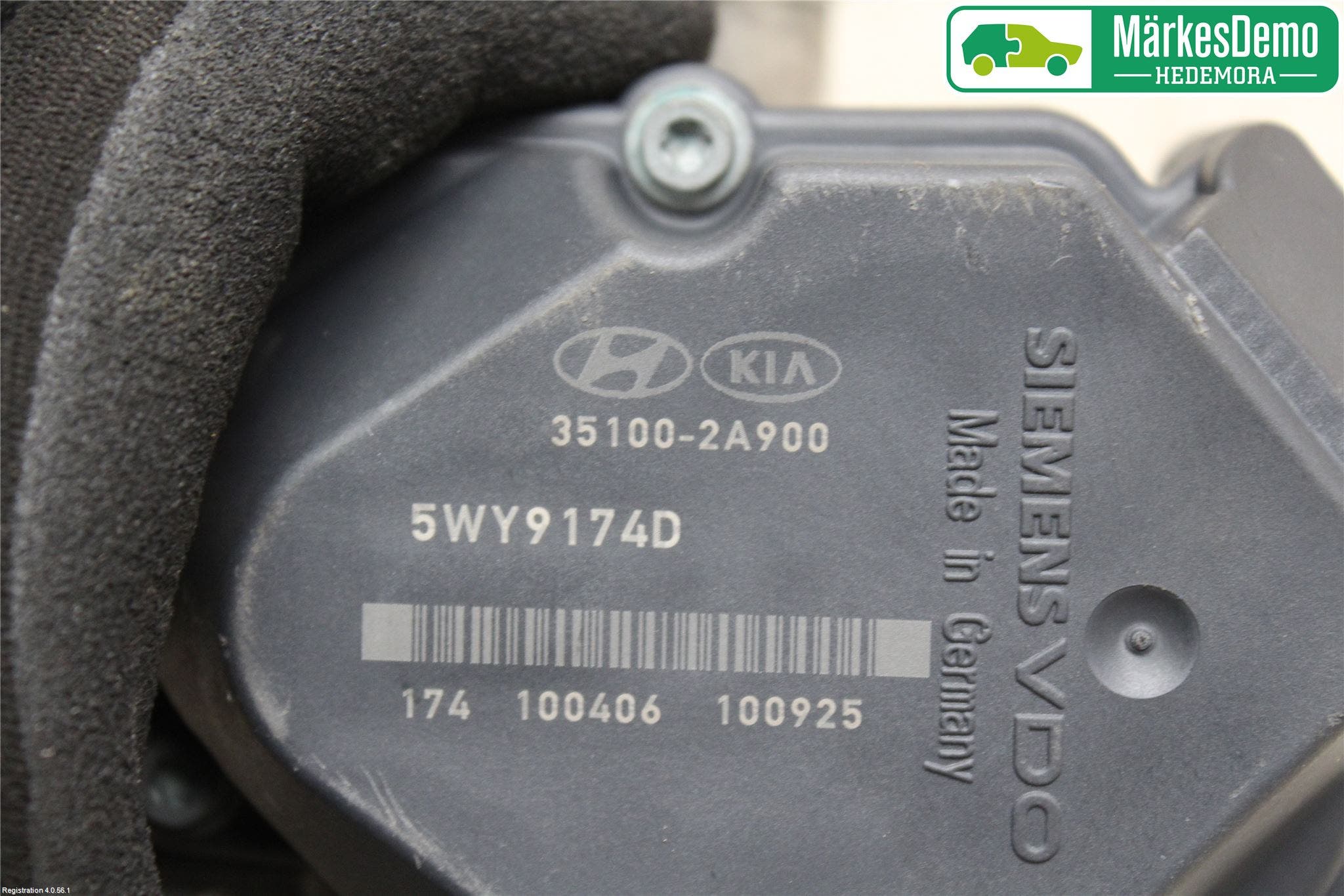 Hyundai i30 FD 07-12 Injspjällhus