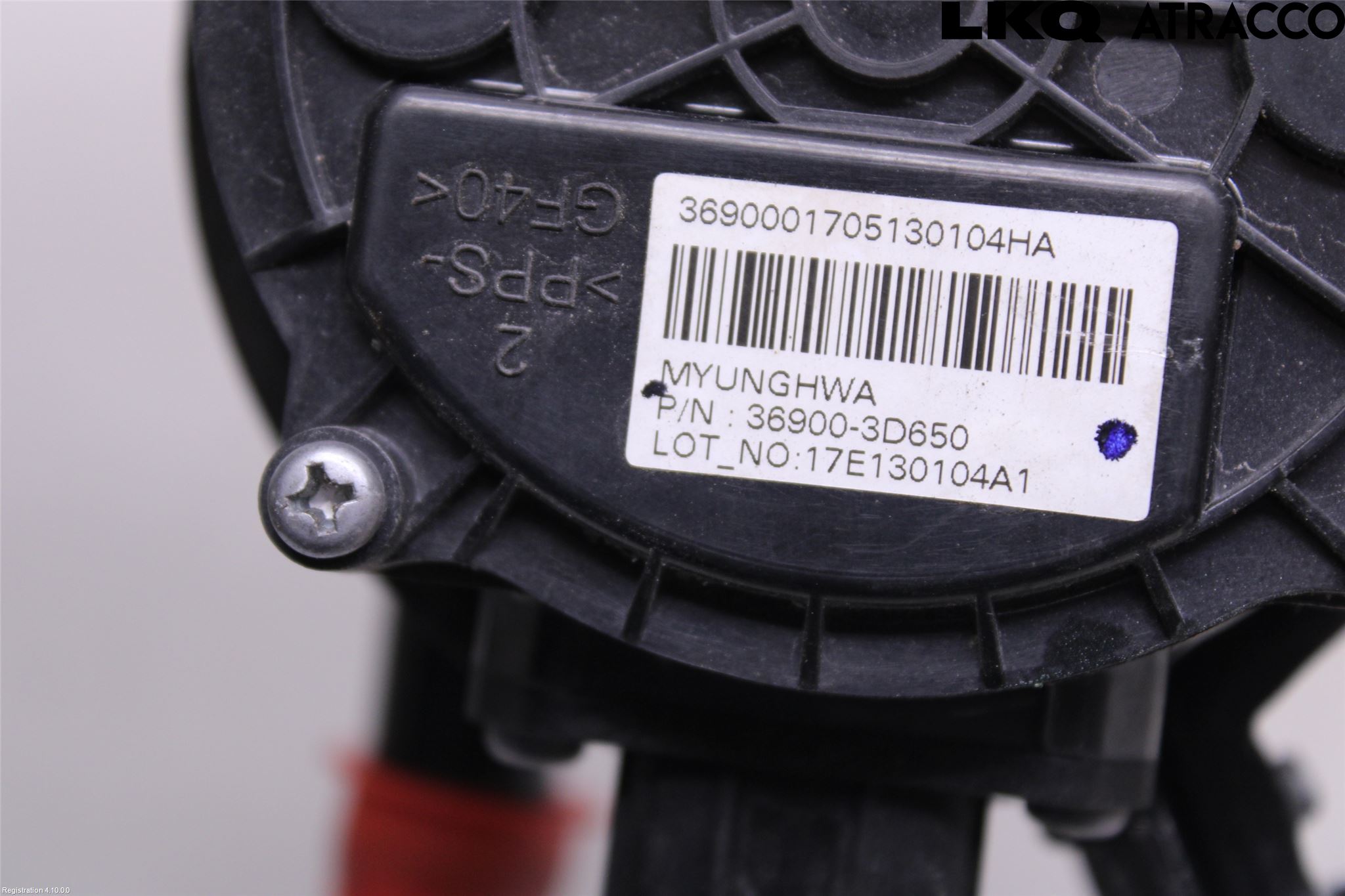 Kia OPTIMA 16-20 Värme Cirkulationspump