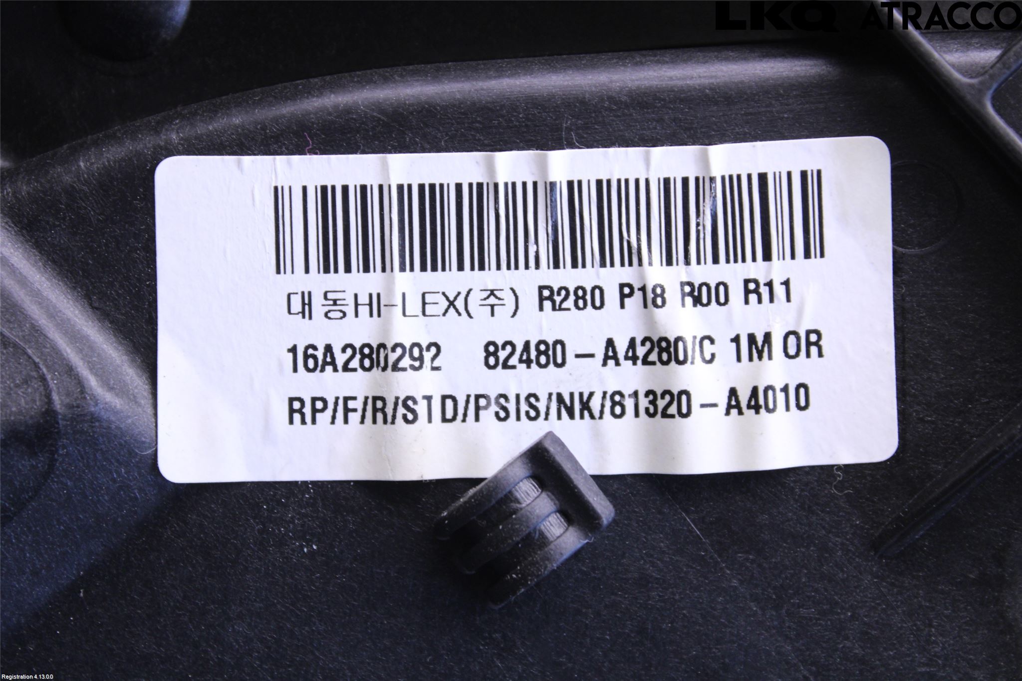 Kia CARENS III 13-19 Fönsterhiss El Kompl