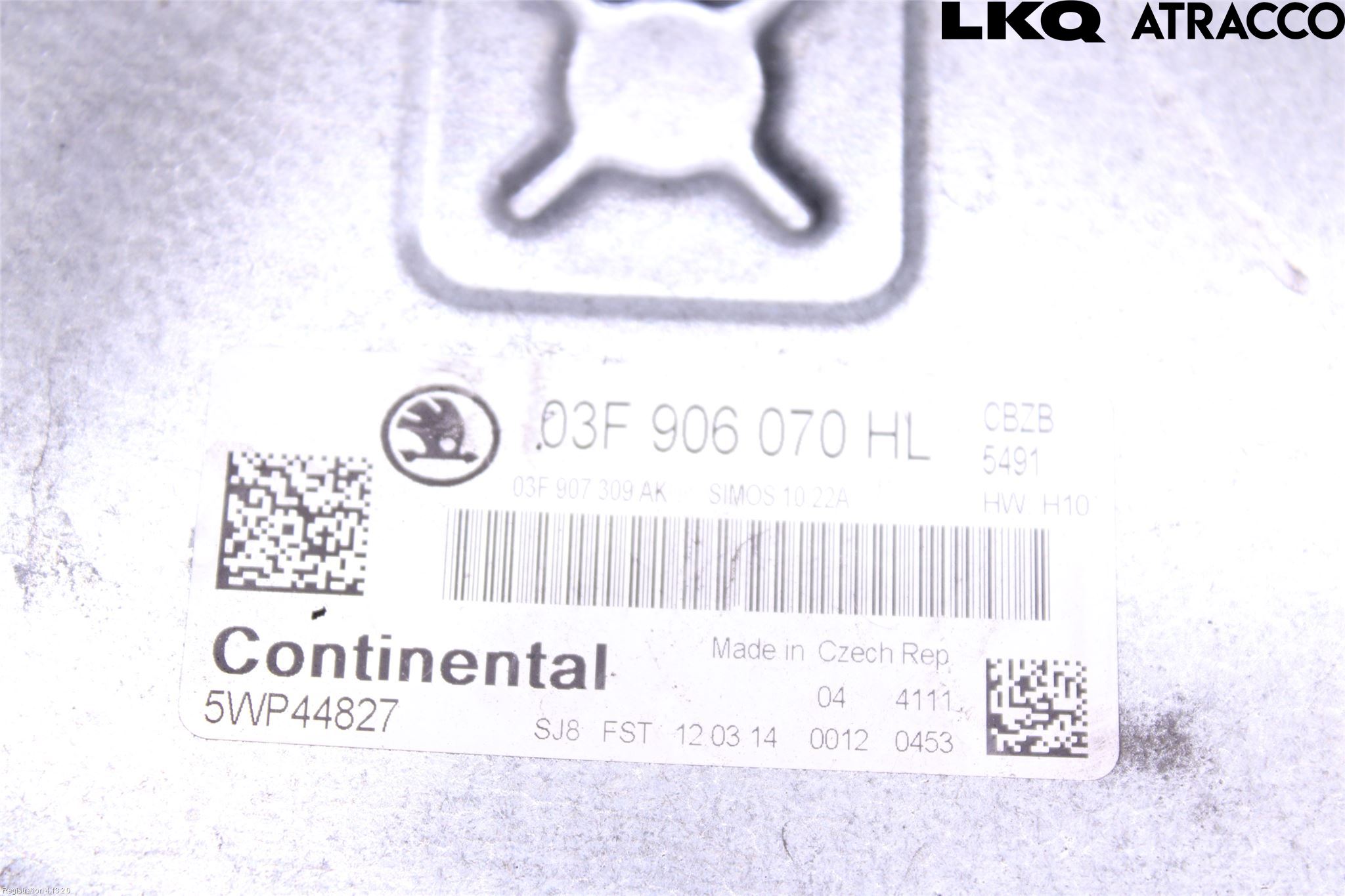 Skoda FABIA 07-14 Styrenhet Insprut Bensin