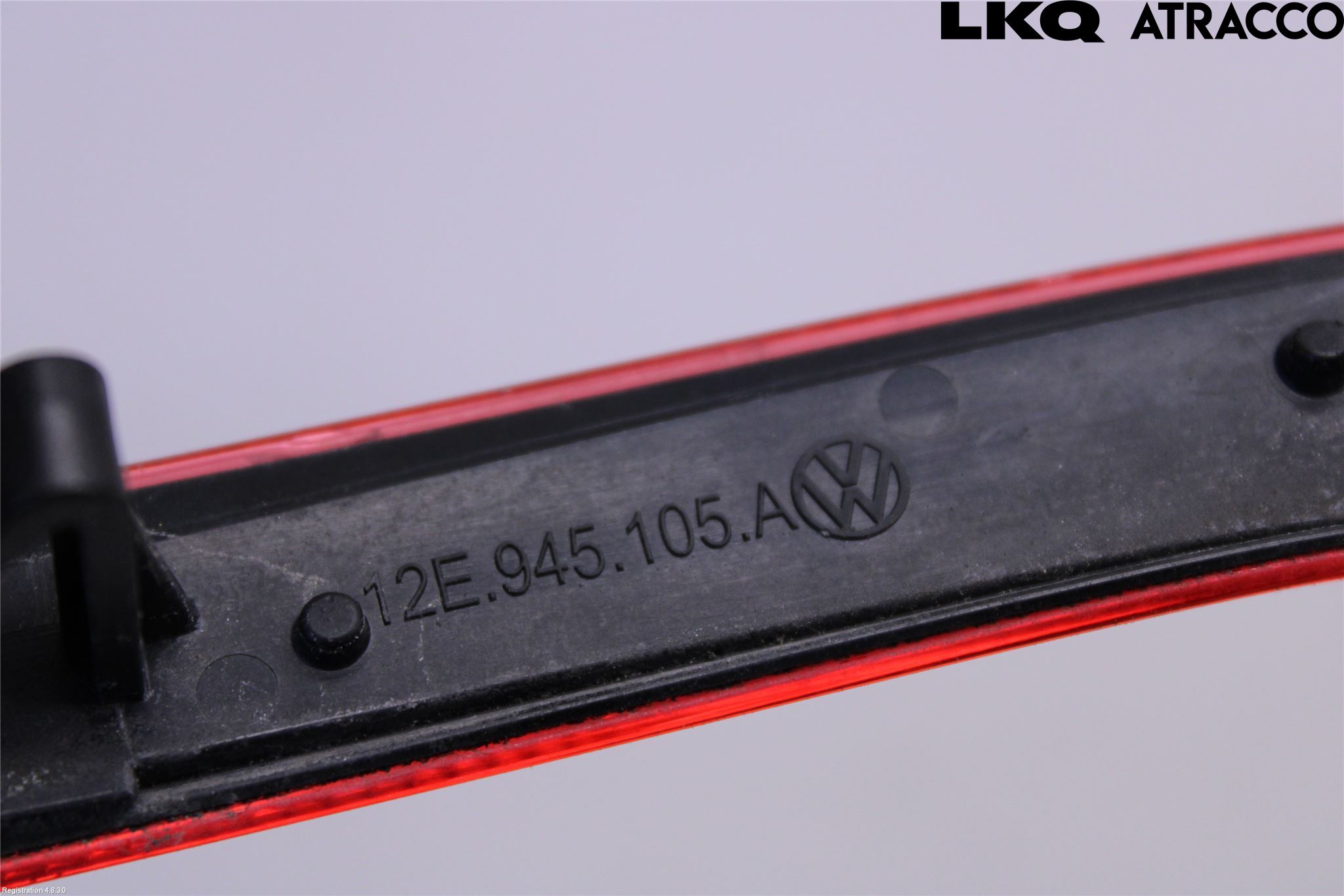 Volkswagen VW UP! / E-UP! Dimljus/Reflex Bak