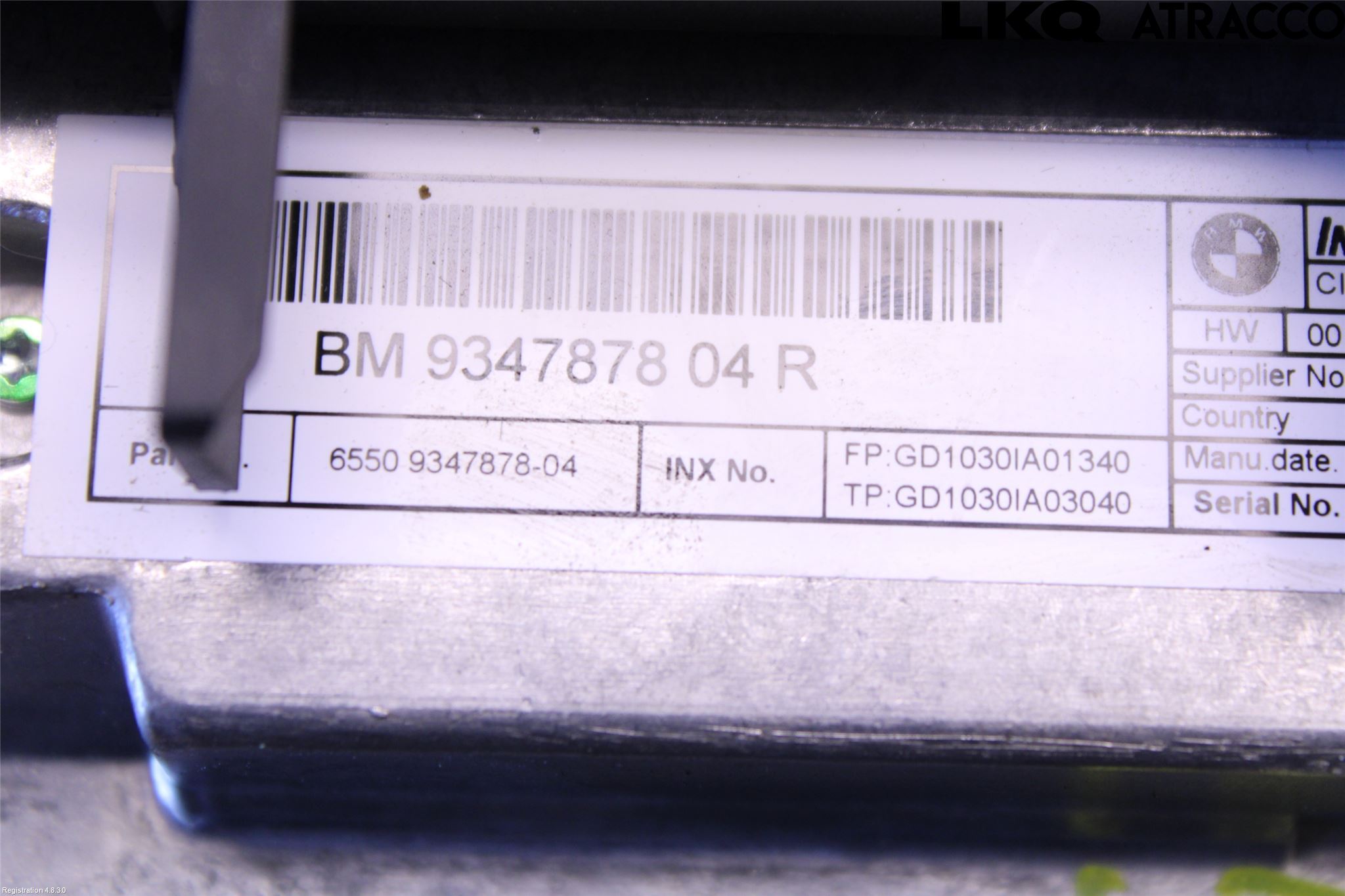 BMW X5 F15 13-18 Multifunktionsdisplay