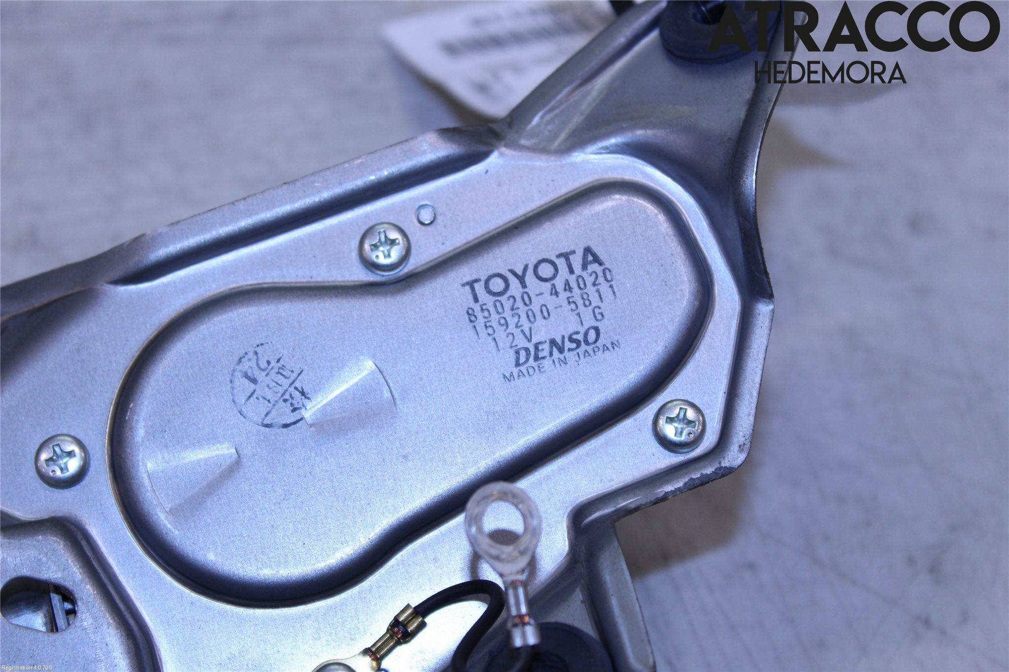Toyota AVENSIS VERSO Torkarmotor Baklucka