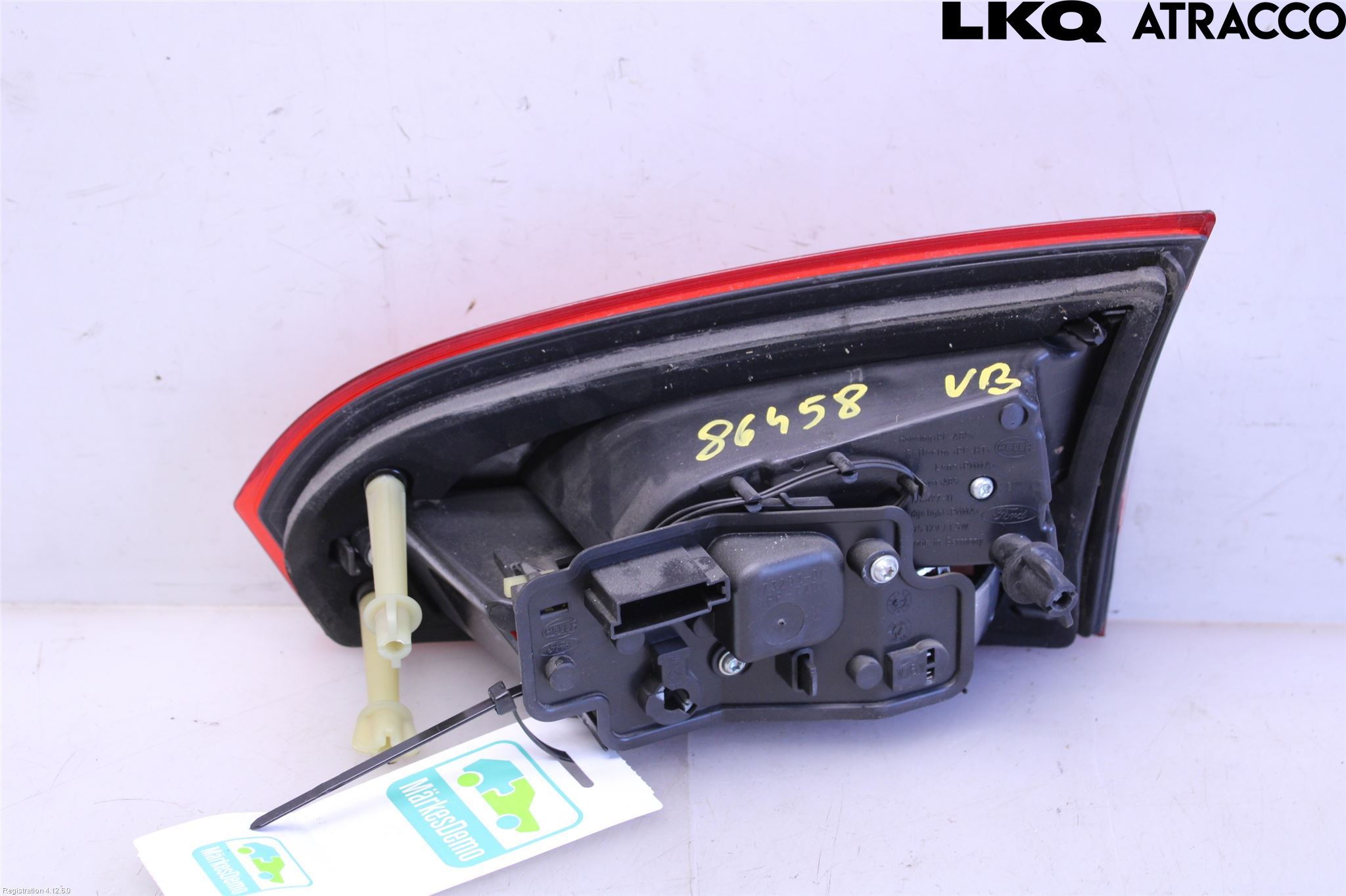 Ford S-MAX 06-15 Bakljus Lucka Vä
