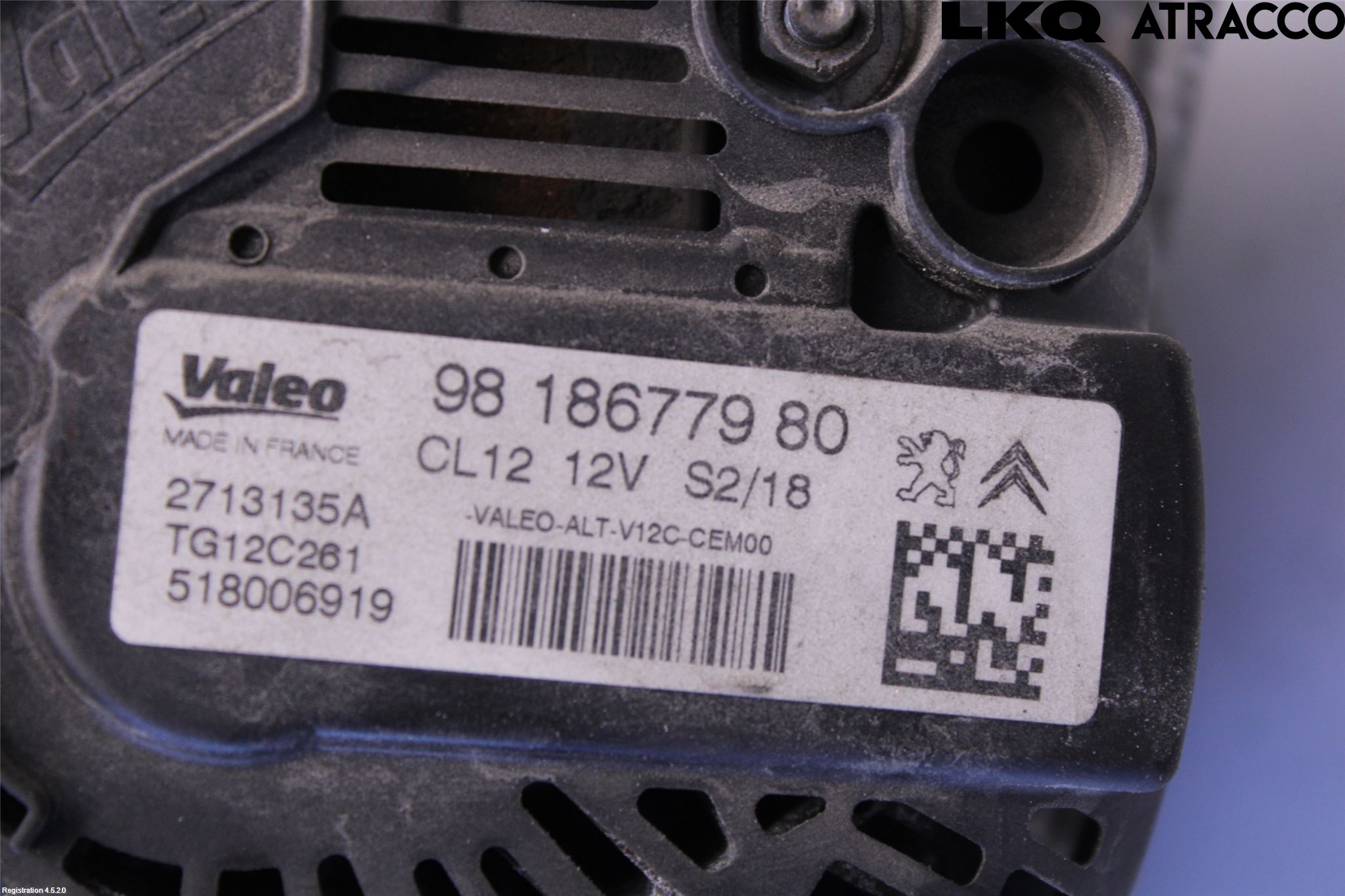 Peugeot PEUGOT 208 16-19 Generator