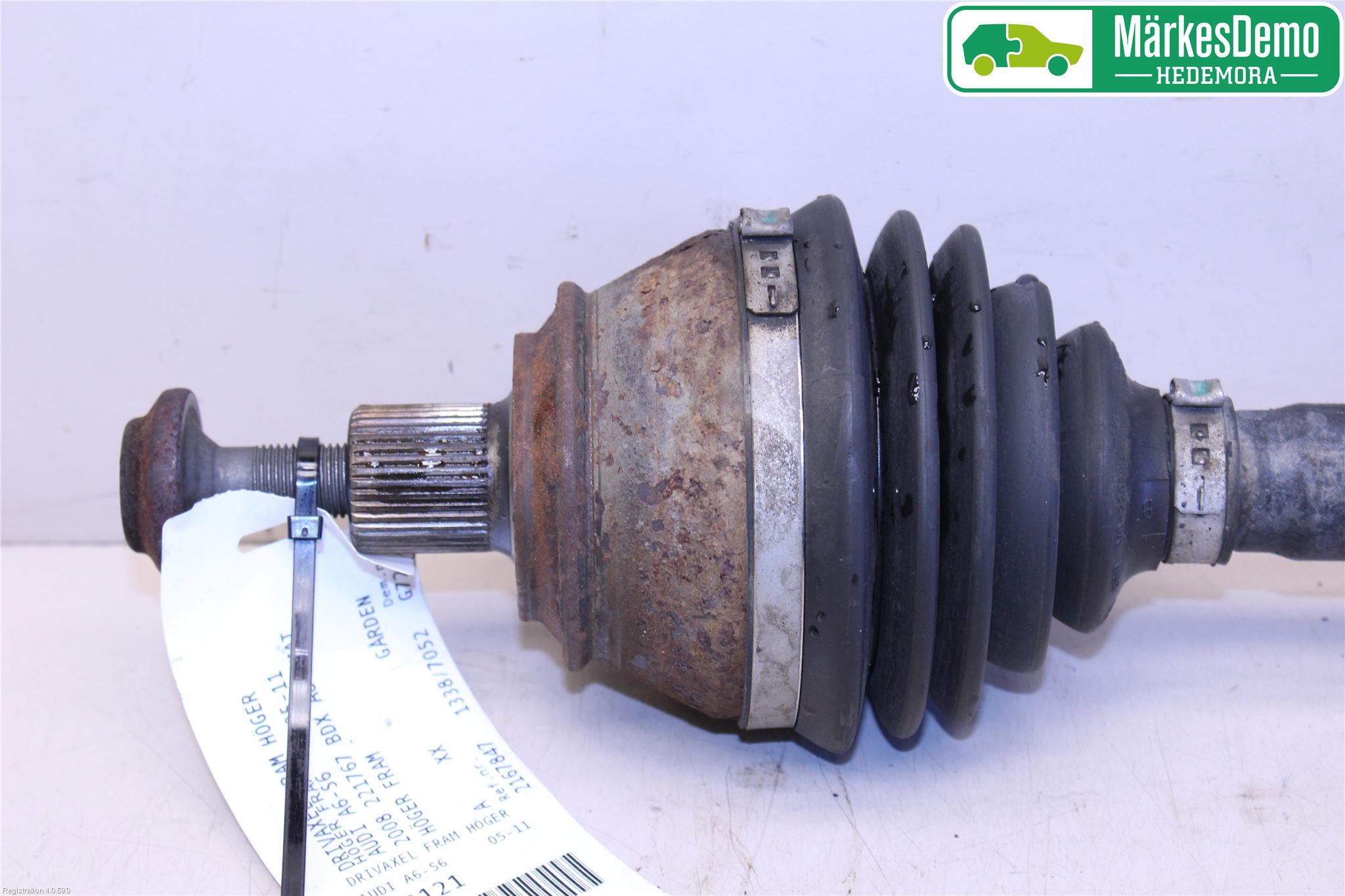 Audi A6/S6     05-11 Drivaxel Fram Höger