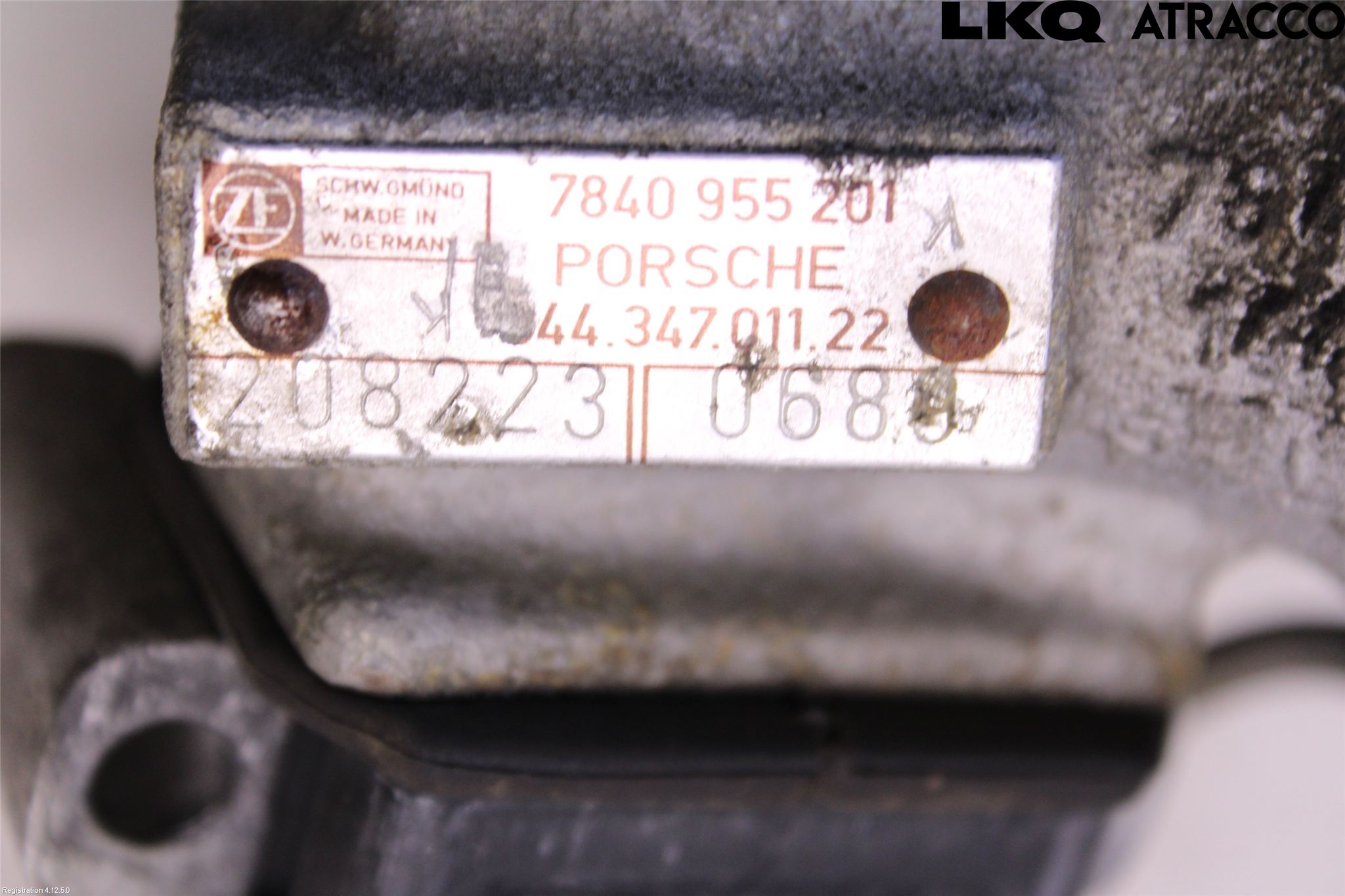 Porsche 944 81-91 Styrväxel Servo -Snäcka