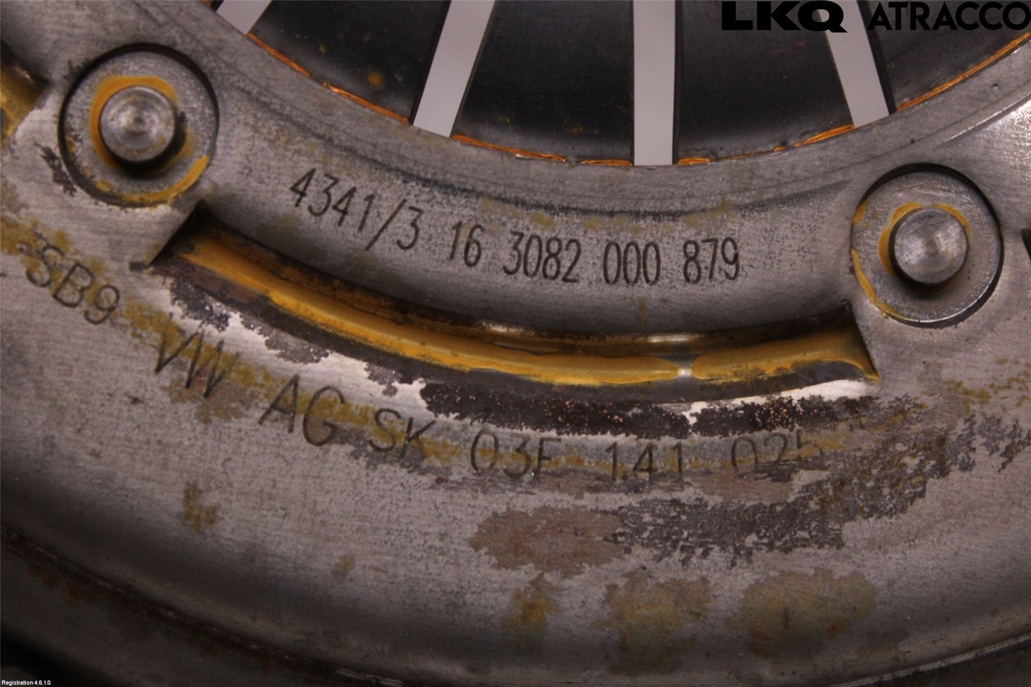 Volkswagen VW GOLF VI 09-13 Koppling Tryckplatta