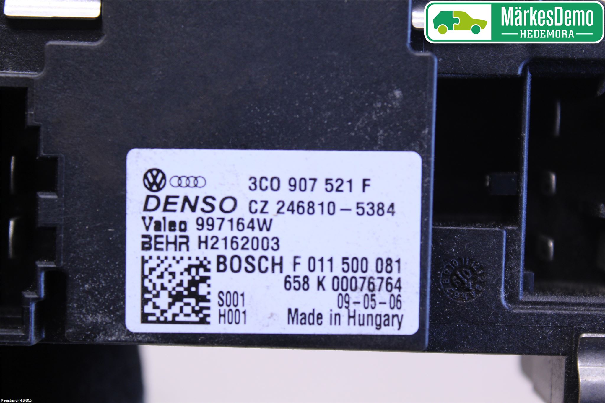 Audi A3/S3 05-13 Värmefläktsmotstånd