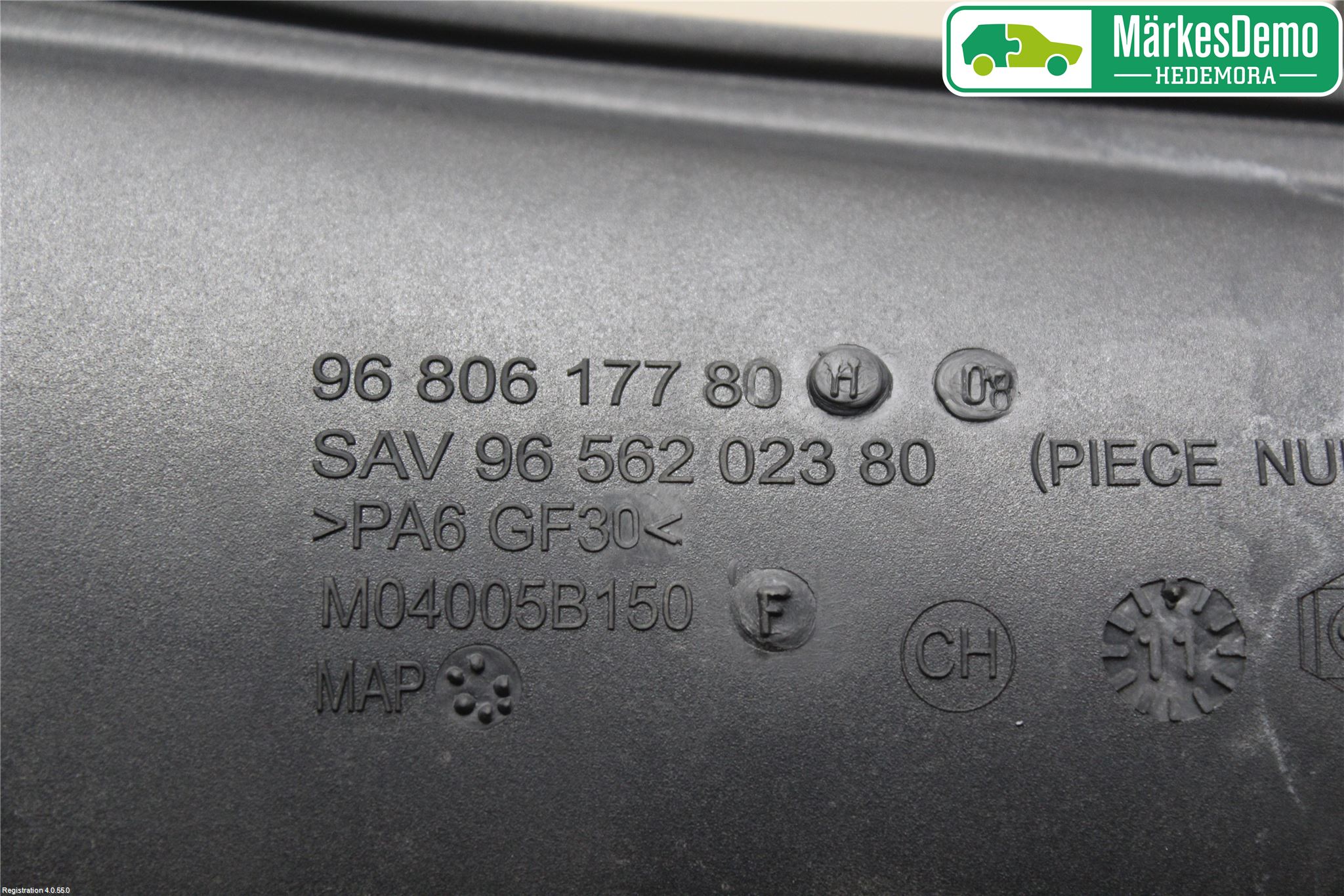 Peugeot 3008 09-16 Laddluft-Intercoolerrör