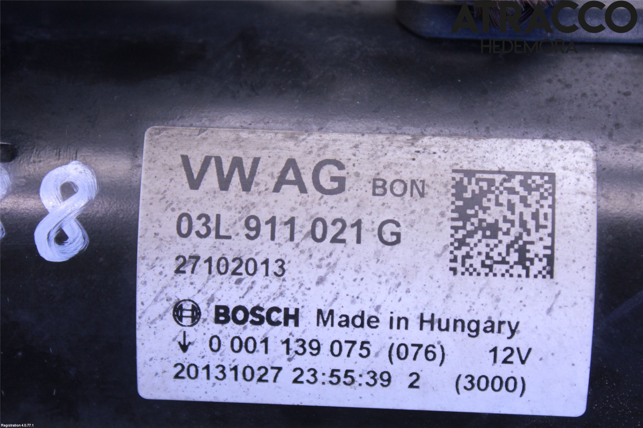 Audi A4 12-15 Startmotor Diesel