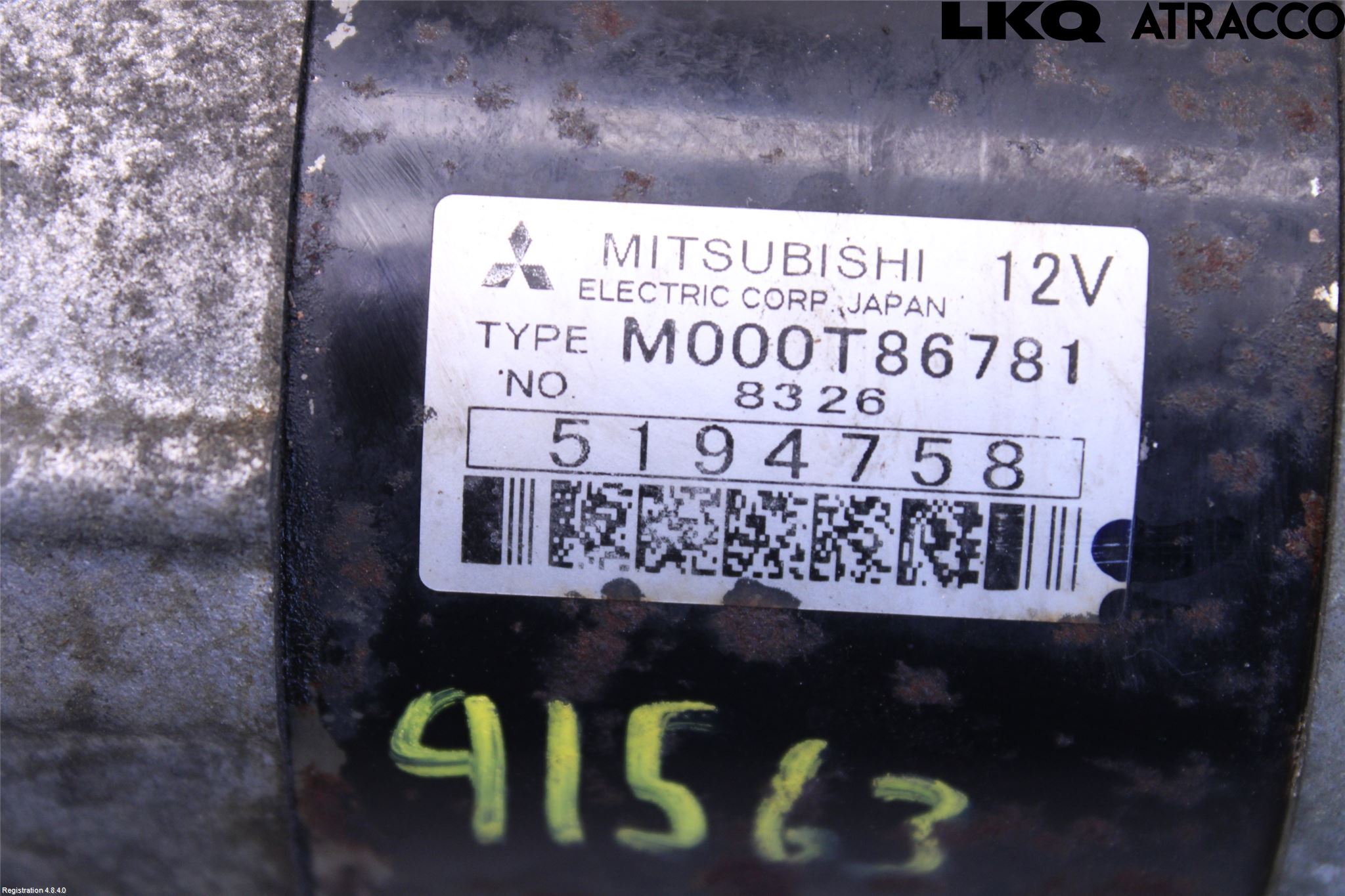 Saab 9-5     06-10 Startmotor