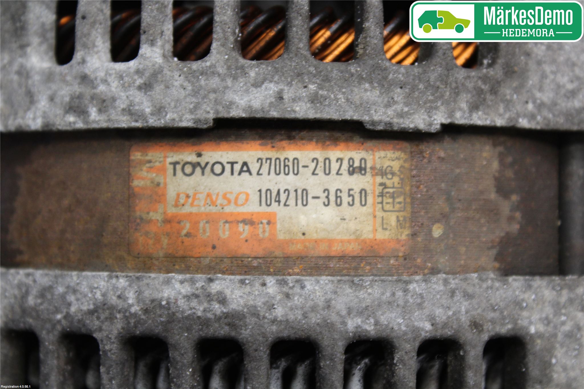 Toyota ÖVRIGT/DIREKTIMP. Generator