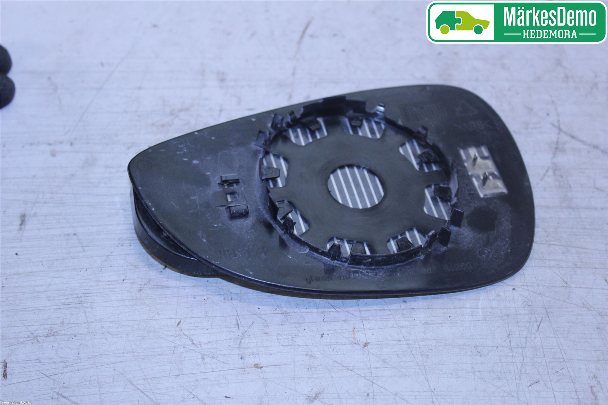Ford FIESTA 13-17 Spegelglas Hö