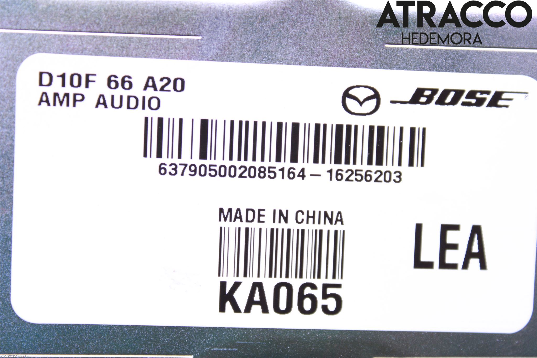 Mazda CX-3 Radio-Stereo Förstärkare