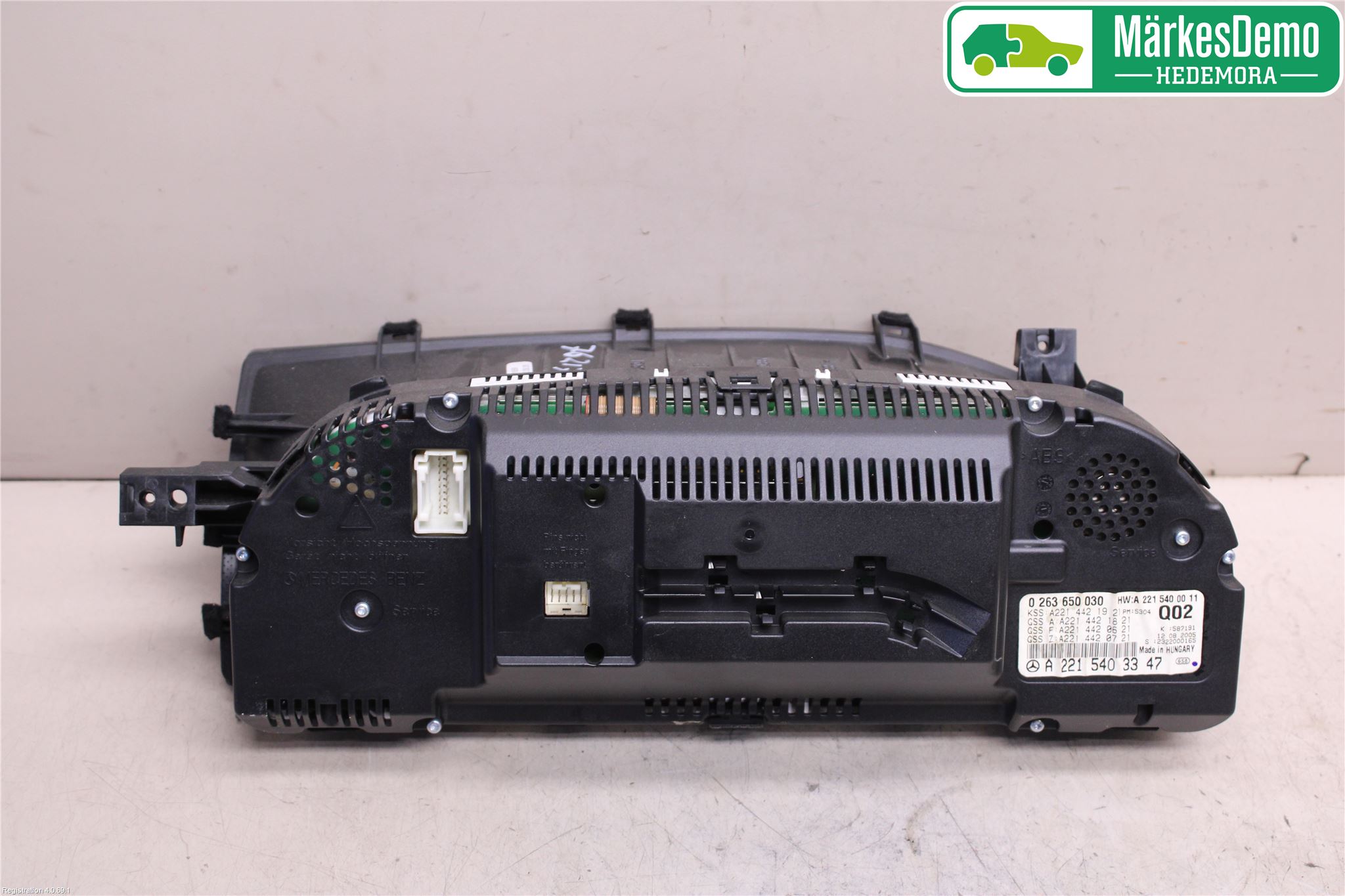 Mercedes-Benz MB S-KLASS (W221) 05-13 Instrument Komb