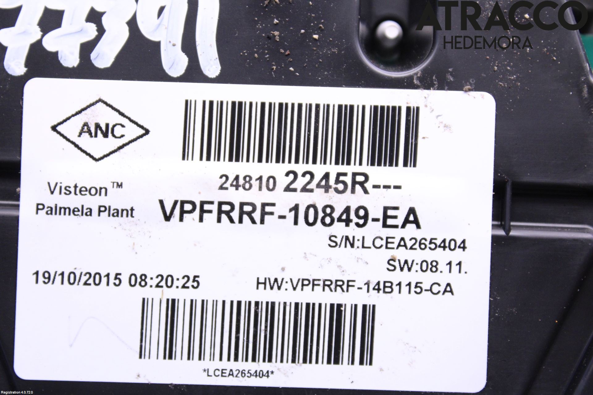Renault CLIO IV 12-16 Instrument Komb