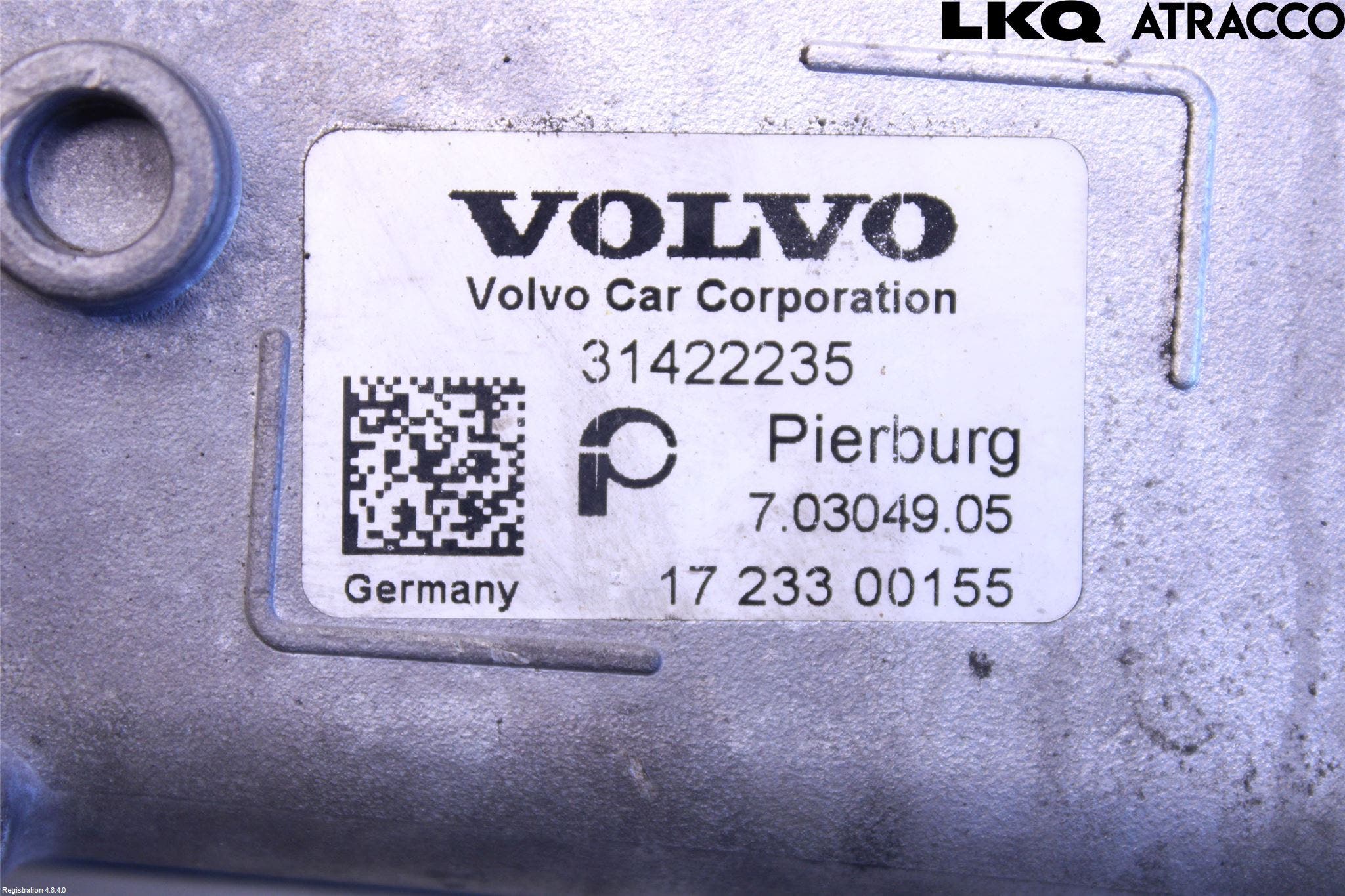 Volvo V60 11-13 Avgaskylare