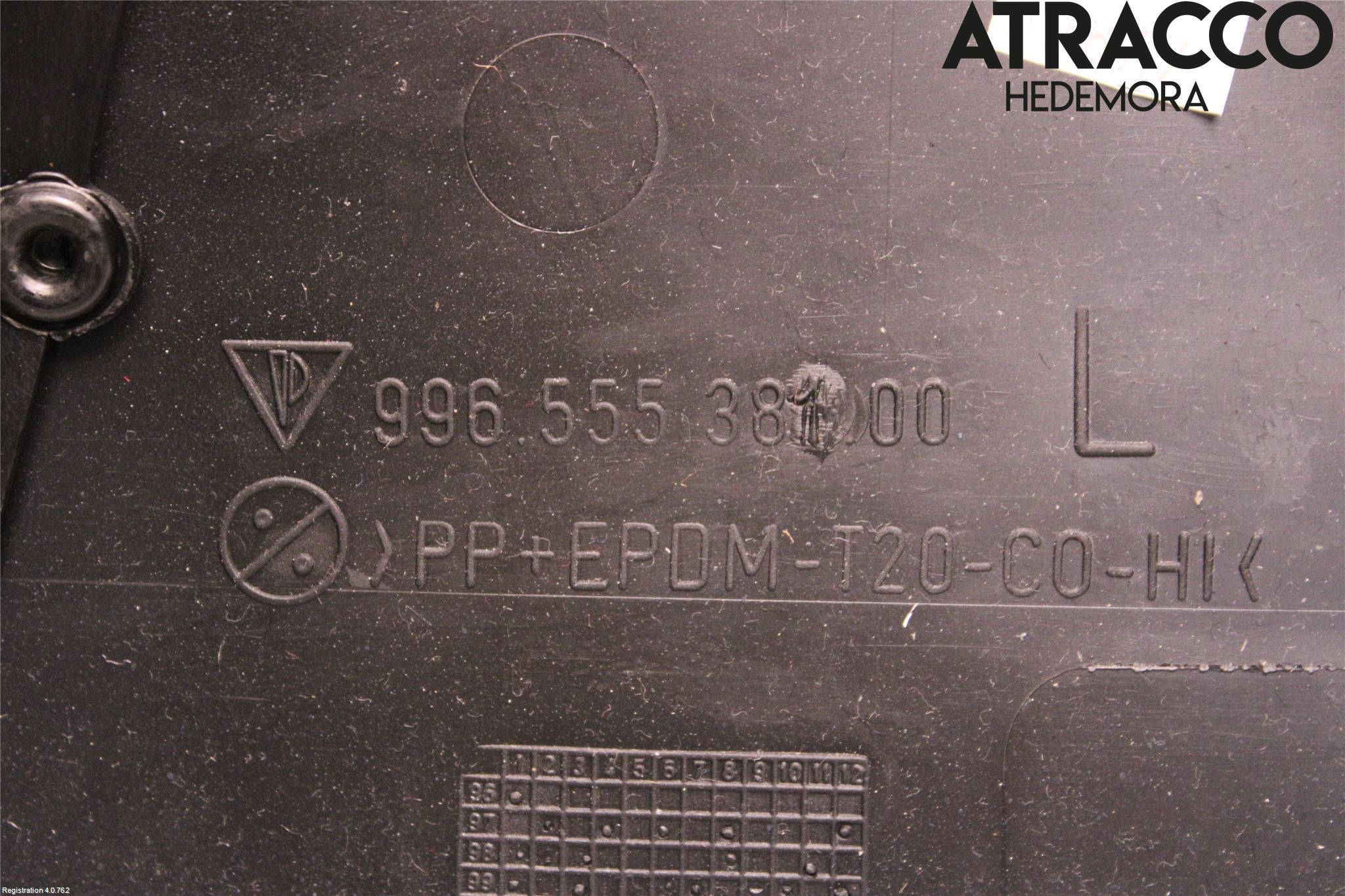 Porsche 911 64- Dörrklädsel Vä