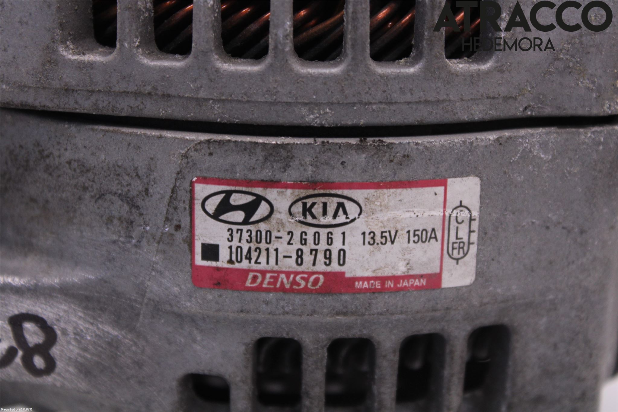 Kia OPTIMA 16-20 Generator