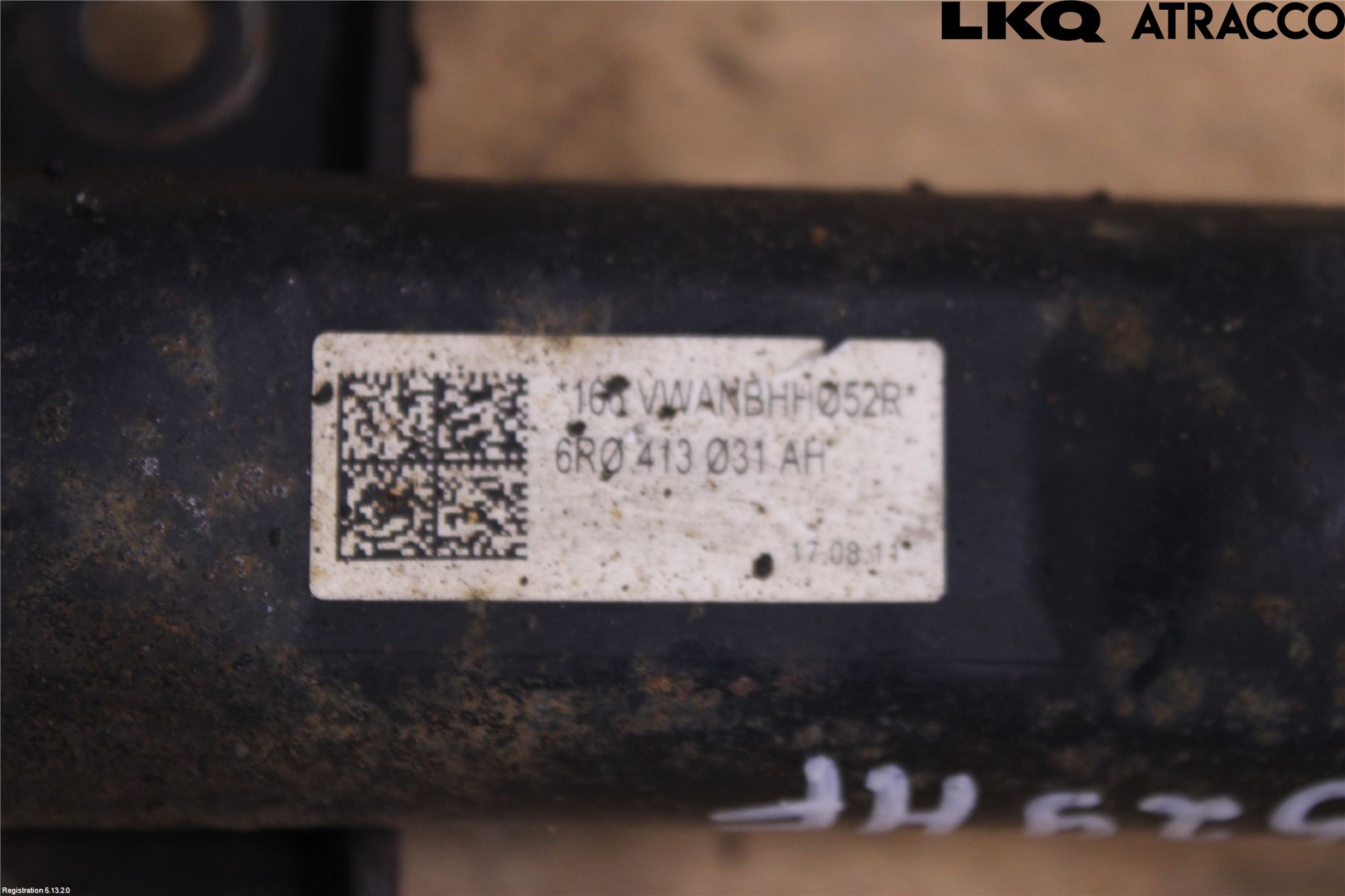 Volkswagen VW POLO 10-17 Fjäderben Fram Höger