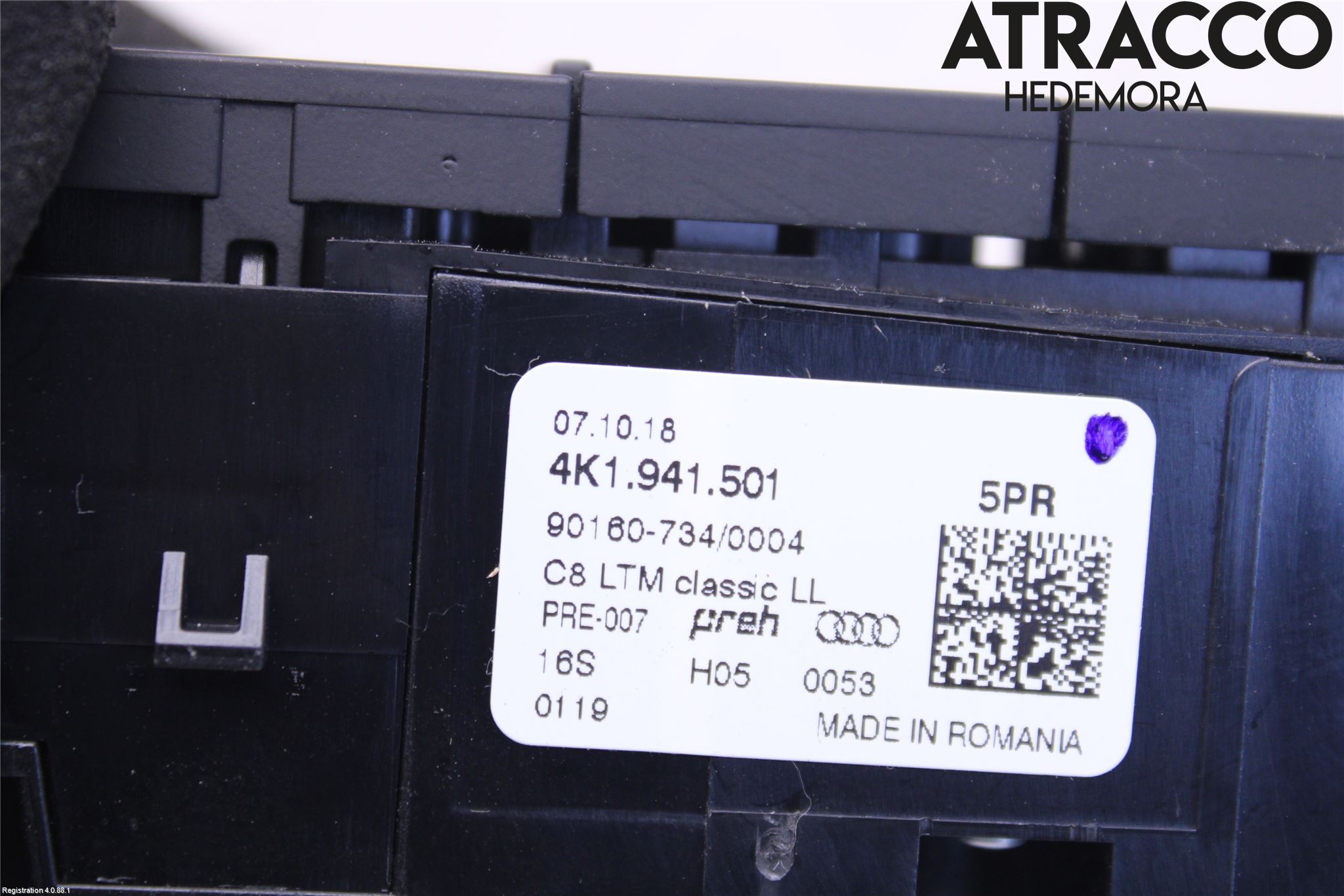 Audi A6 F2/C8 19- Strömställare Multifunktion