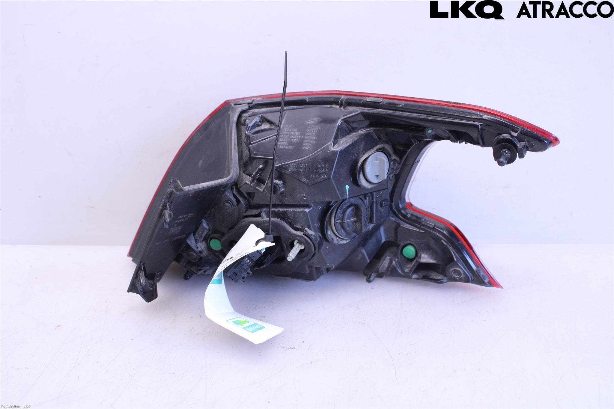 Peugeot 308 14-21 Bakljus Vänster