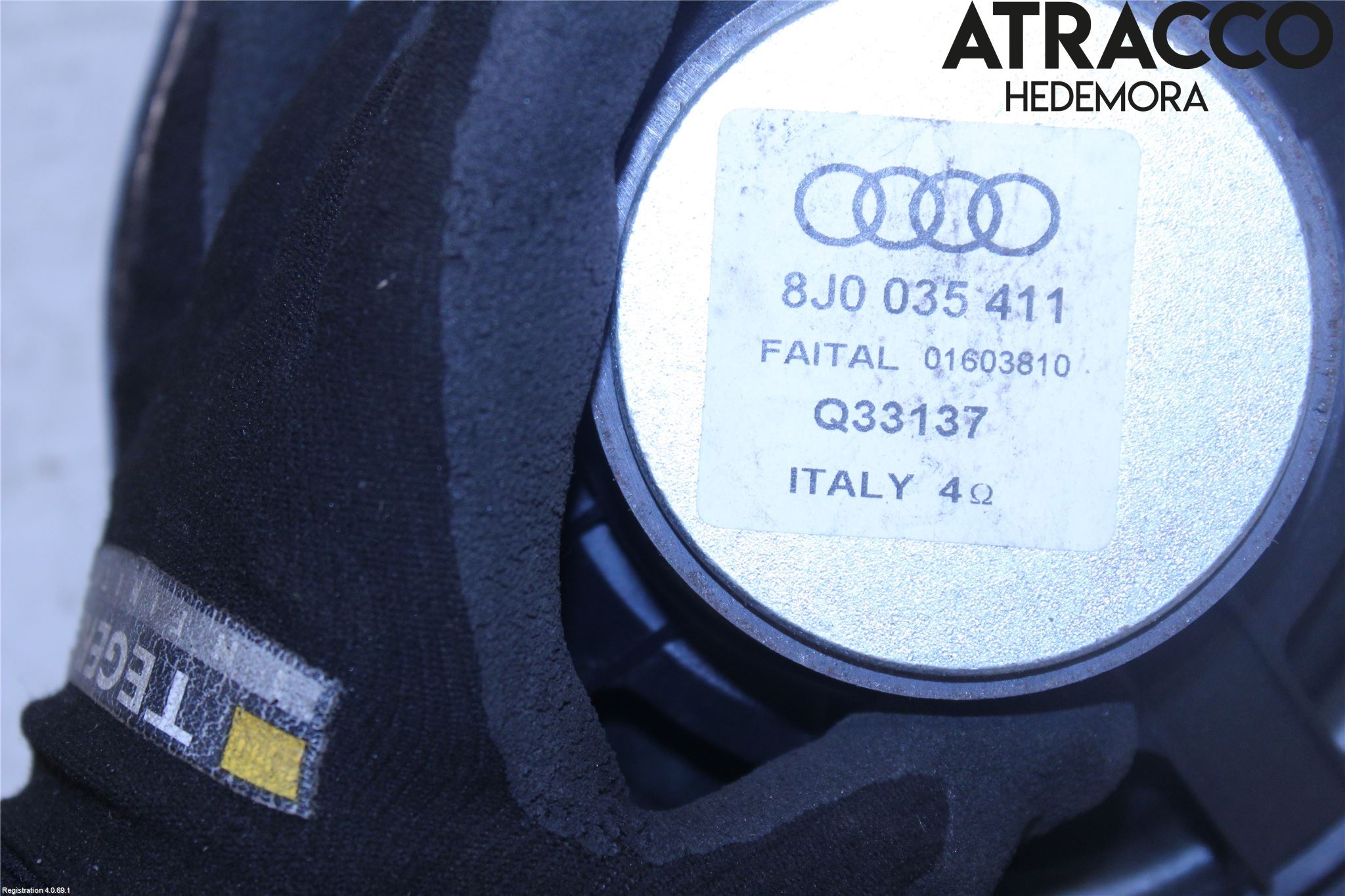 Audi TT/TTS 07-14 Högtalare