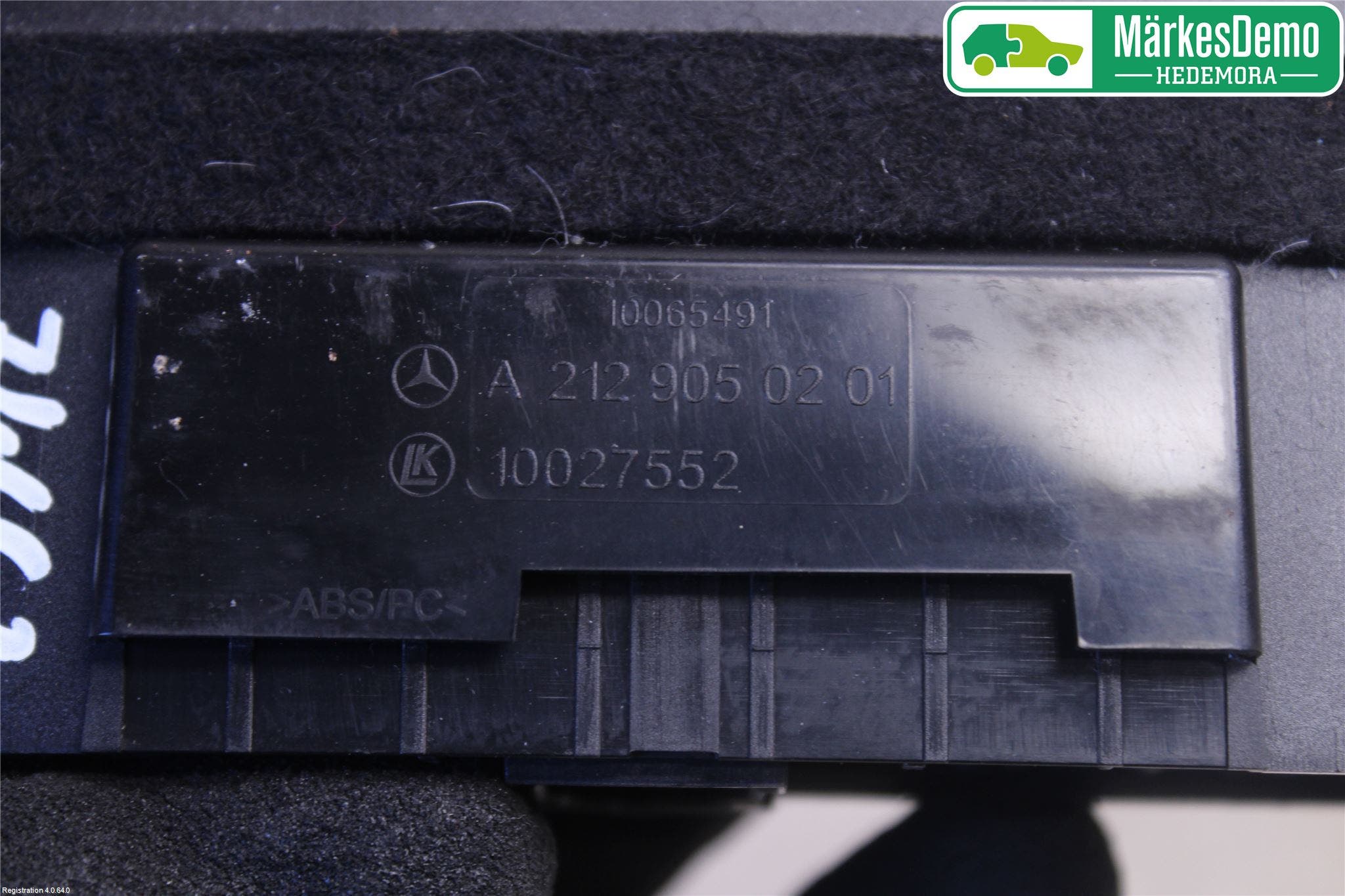 Mercedes-Benz MB E-KLASS (W212) 09-16 Strömställare Stolregler