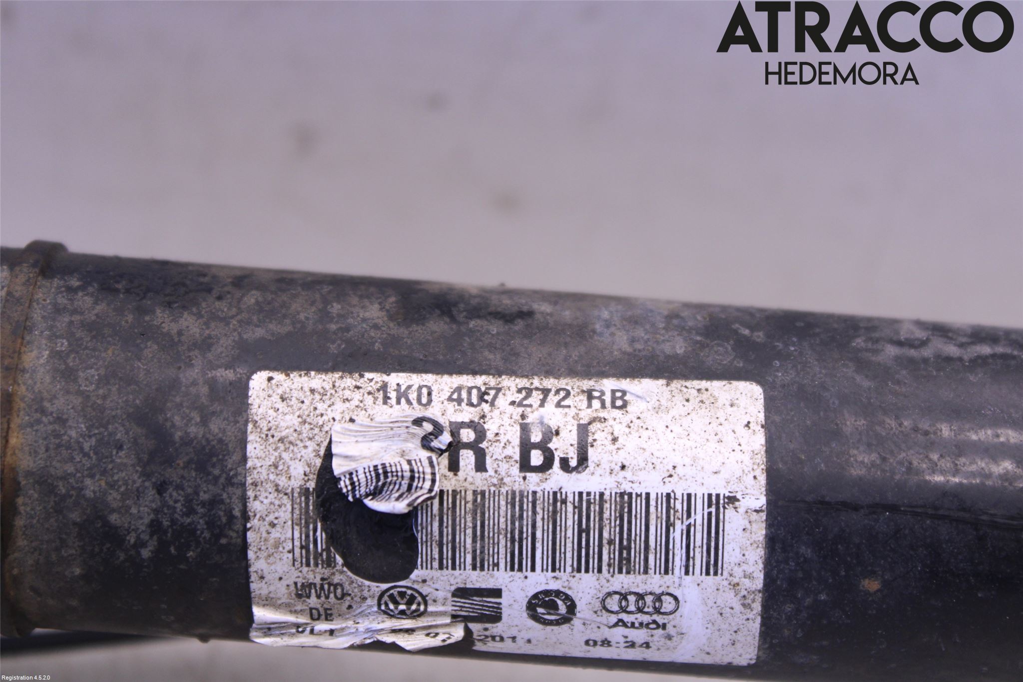 Volkswagen VW PASSAT 11-14 Drivaxel Fram Höger
