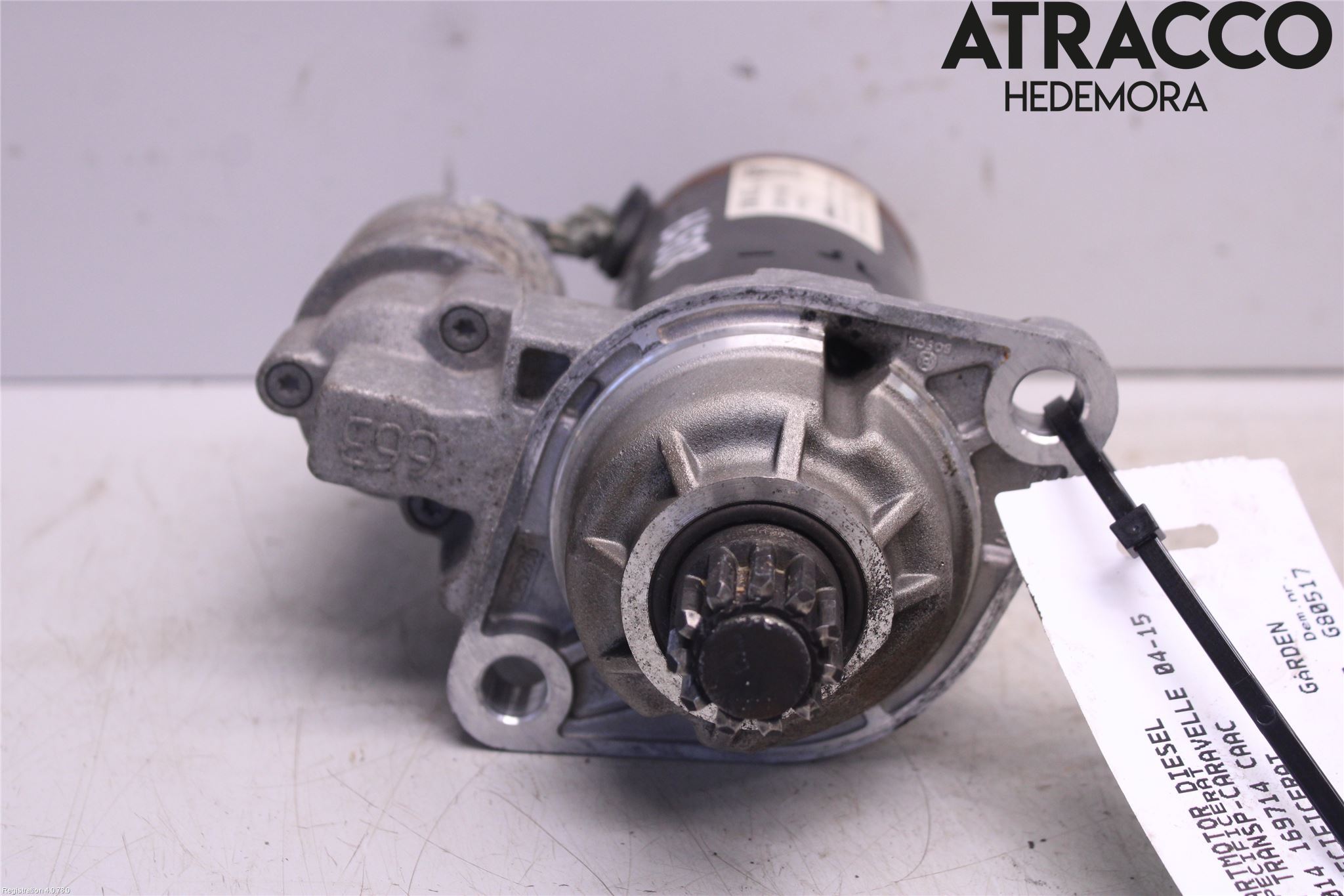 Volkswagen VW TRANSP/CARAVELLE (T5) 04-15 Startmotor Diesel