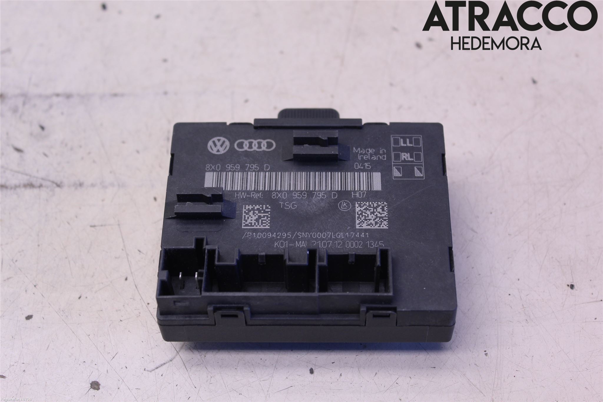 Audi A1/S1 11-18 Styrenhet Dörr