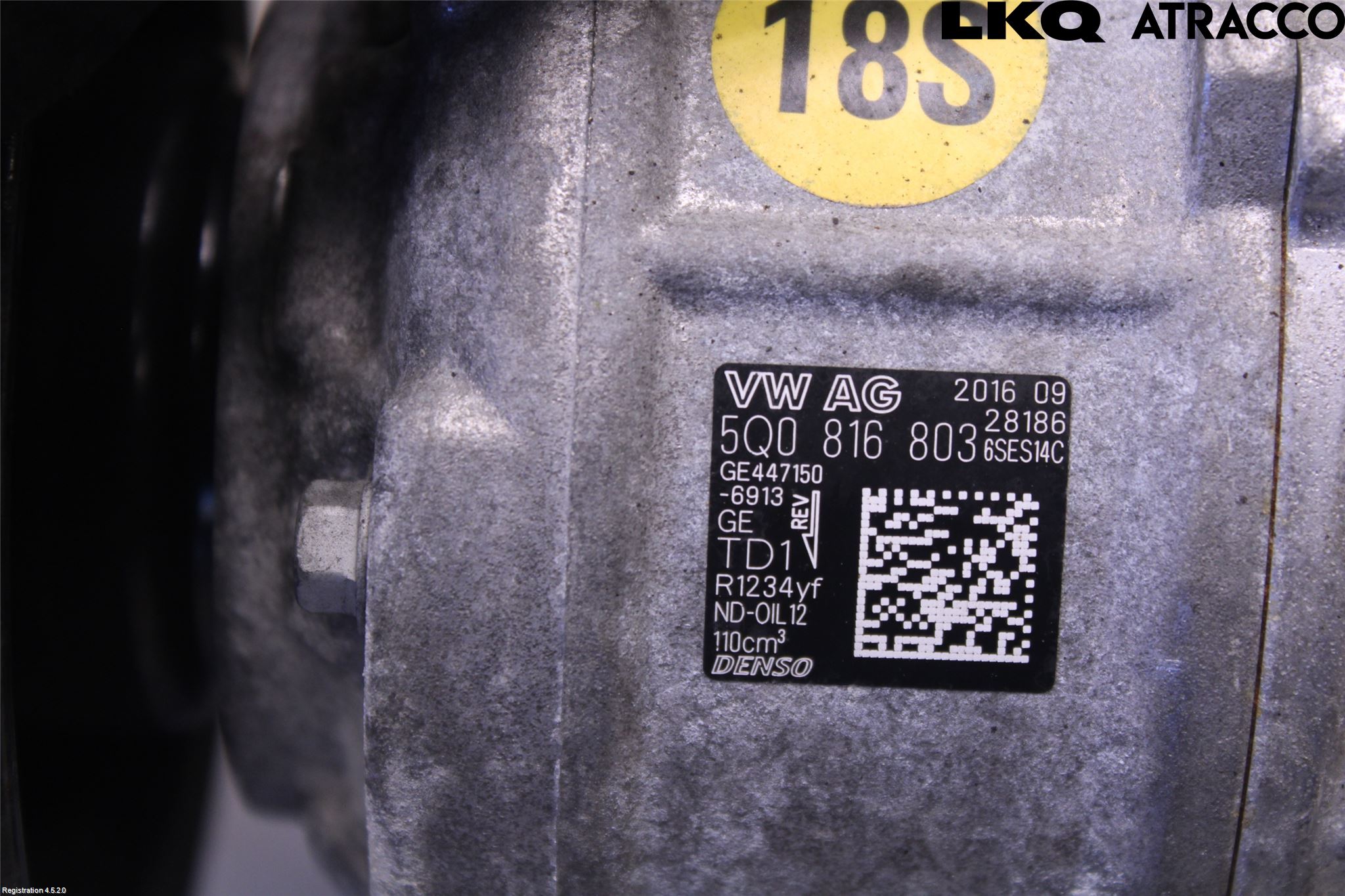 Volkswagen VW PASSAT 15-19 Ac Kompressor