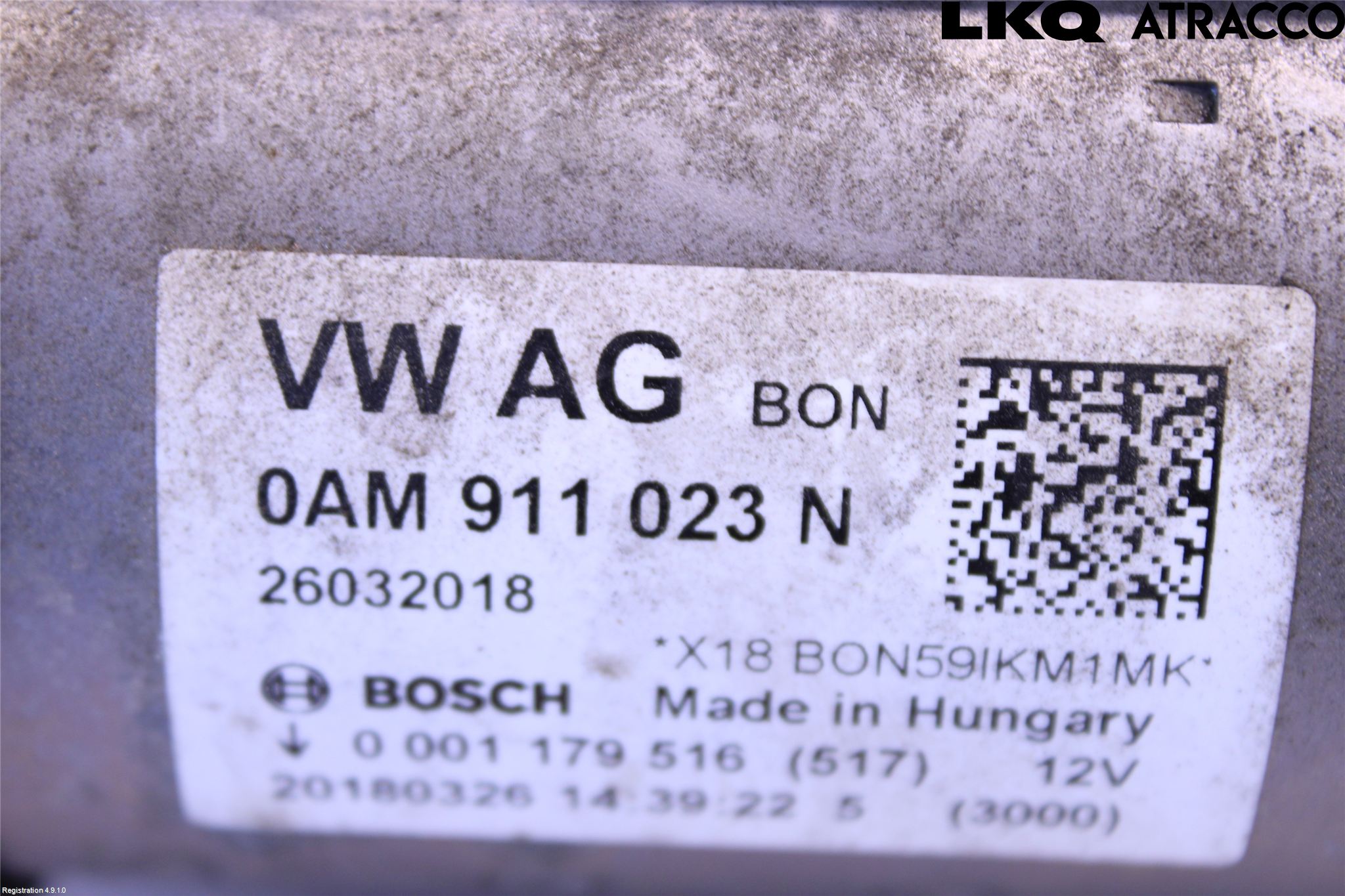 Seat IBIZA V 17-20 Startmotor