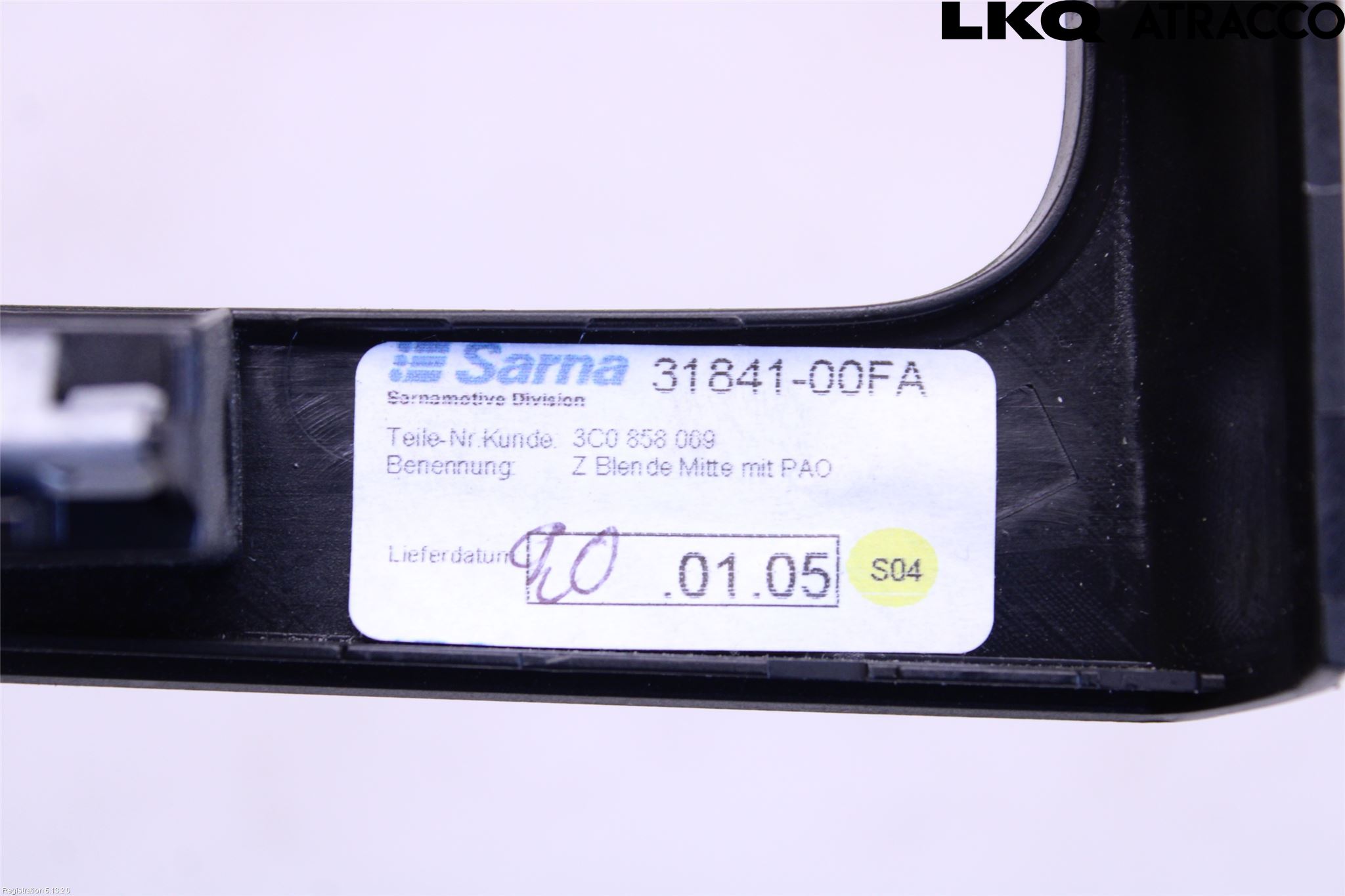 Volkswagen VW PASSAT 05-11 Instrument-Radio Sarg