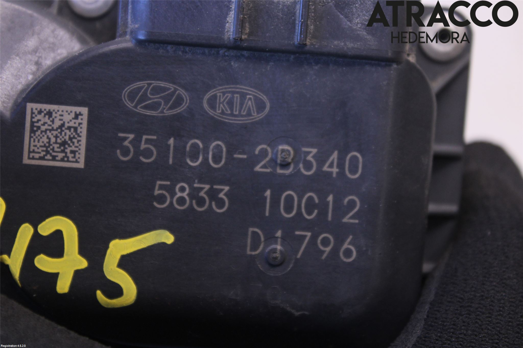 Hyundai TUCSON 05- Injspjällhus