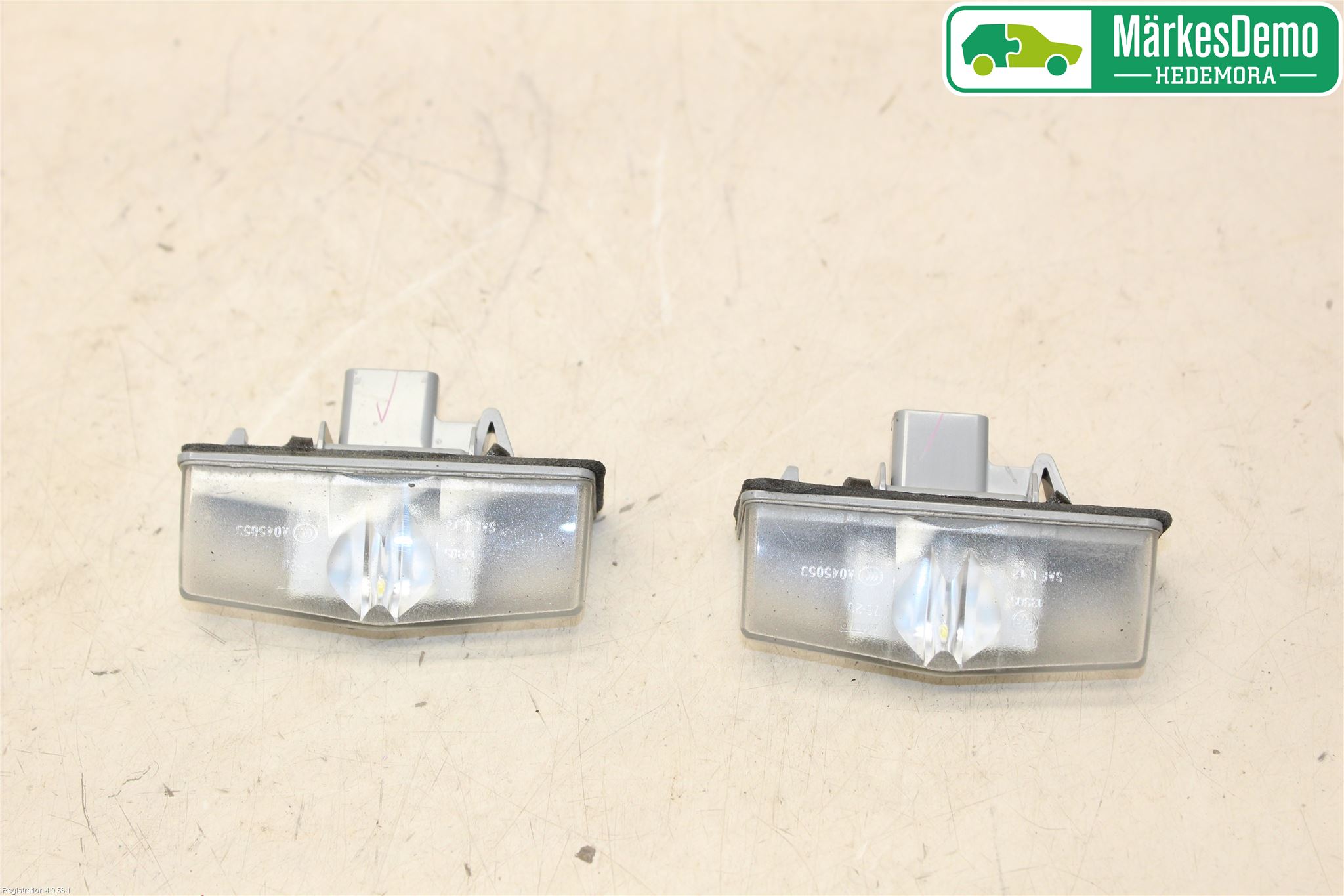 Lexus CT 200h Skylt Belysning