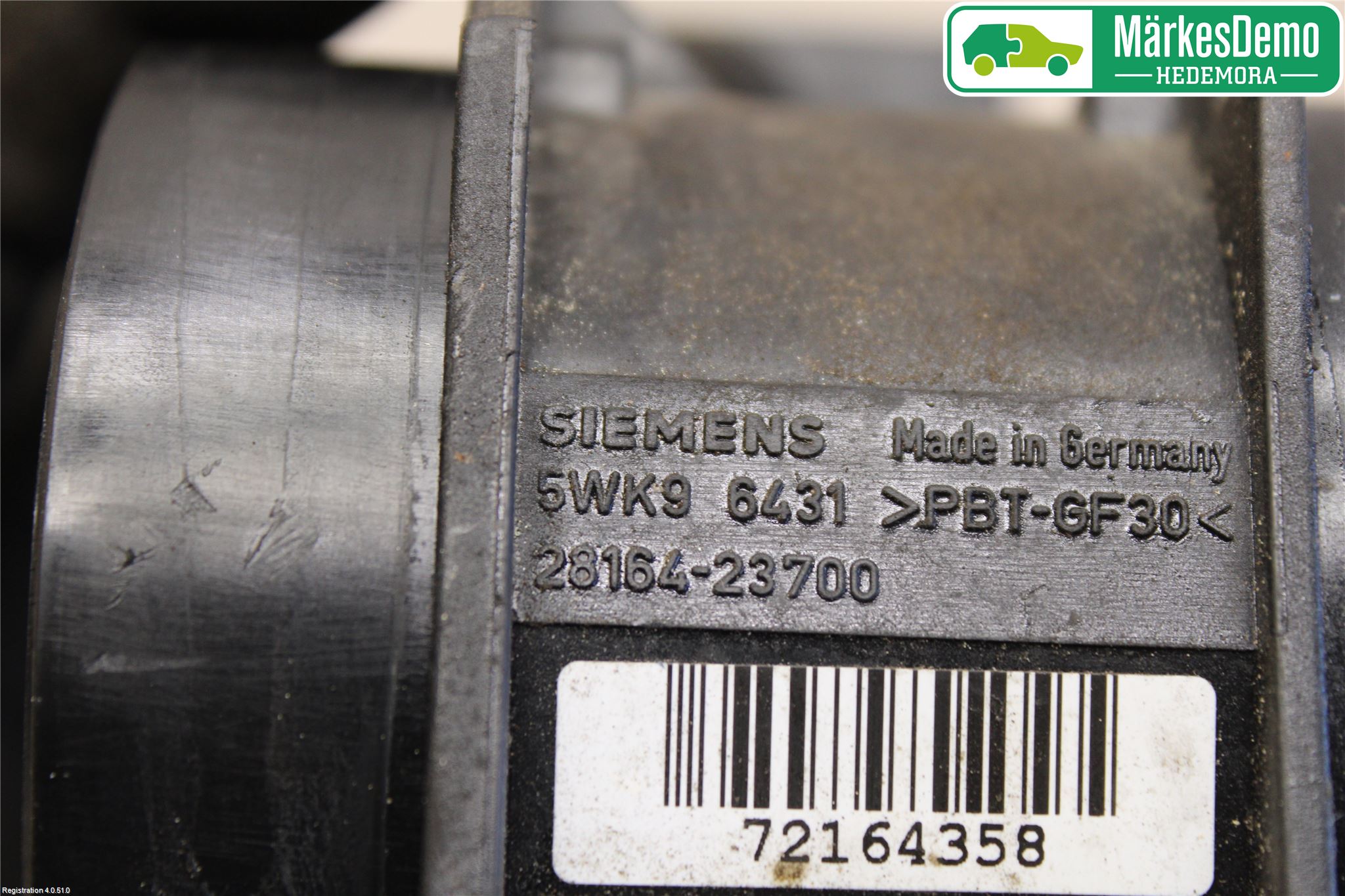 Hyundai TUCSON 05- Injluftmassamätare