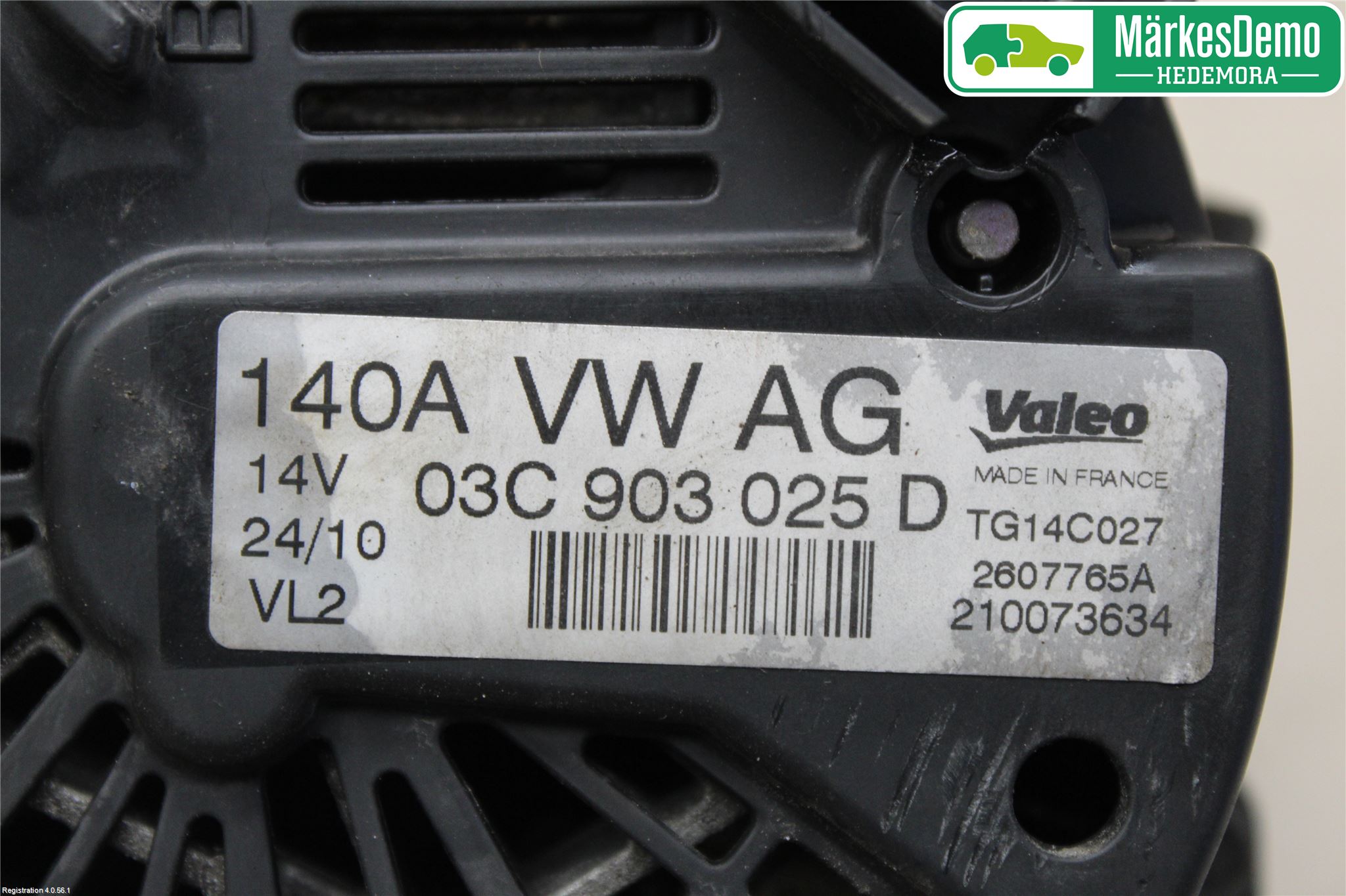 Volkswagen VW PASSAT 05-11 Generator