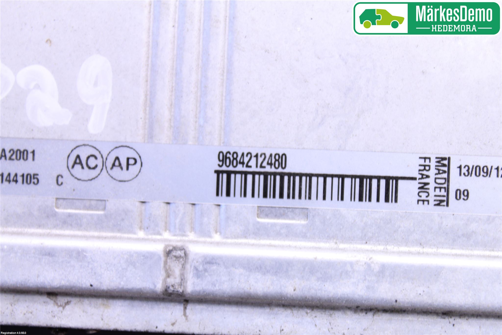 Citroen C4 II 11-18 Laddluft-Intercooler Kyl