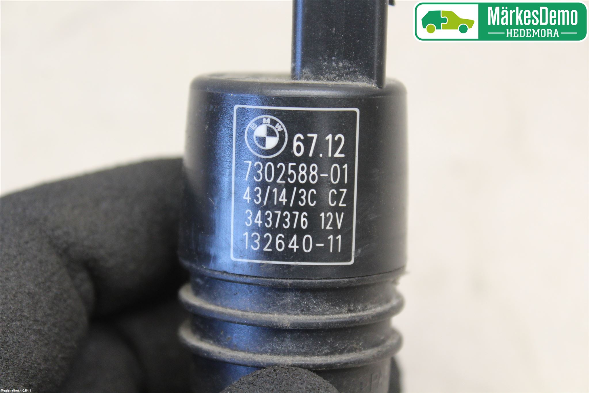 BMW 1 E87/81 5D/3D 03-11 Spolarpump Vindruta