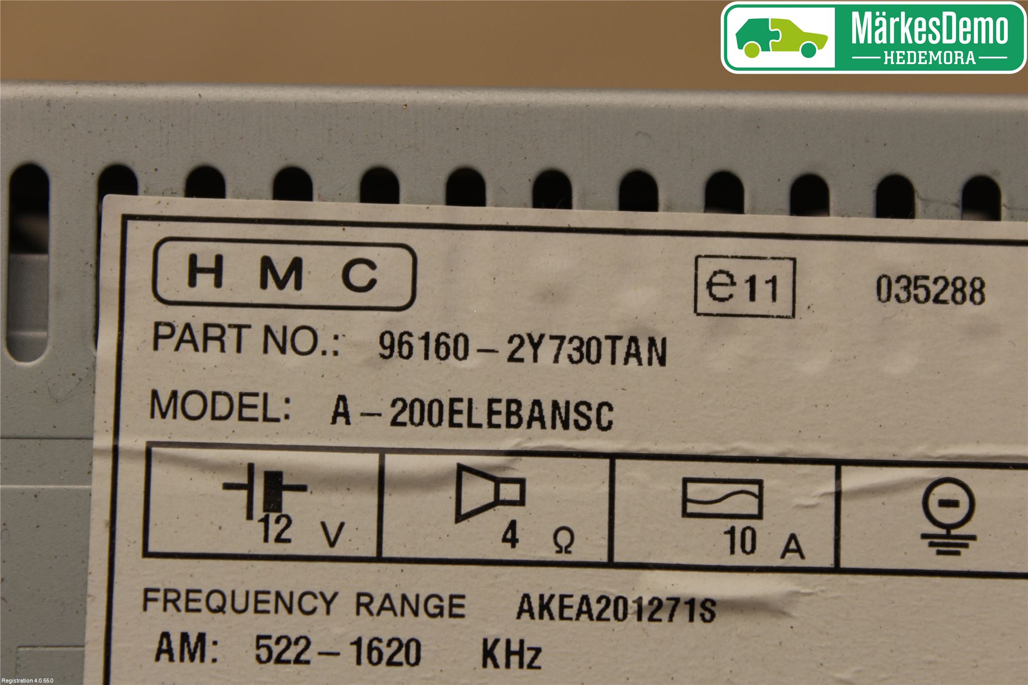 Hyundai ix35 Cd Radio - Multimediapanel