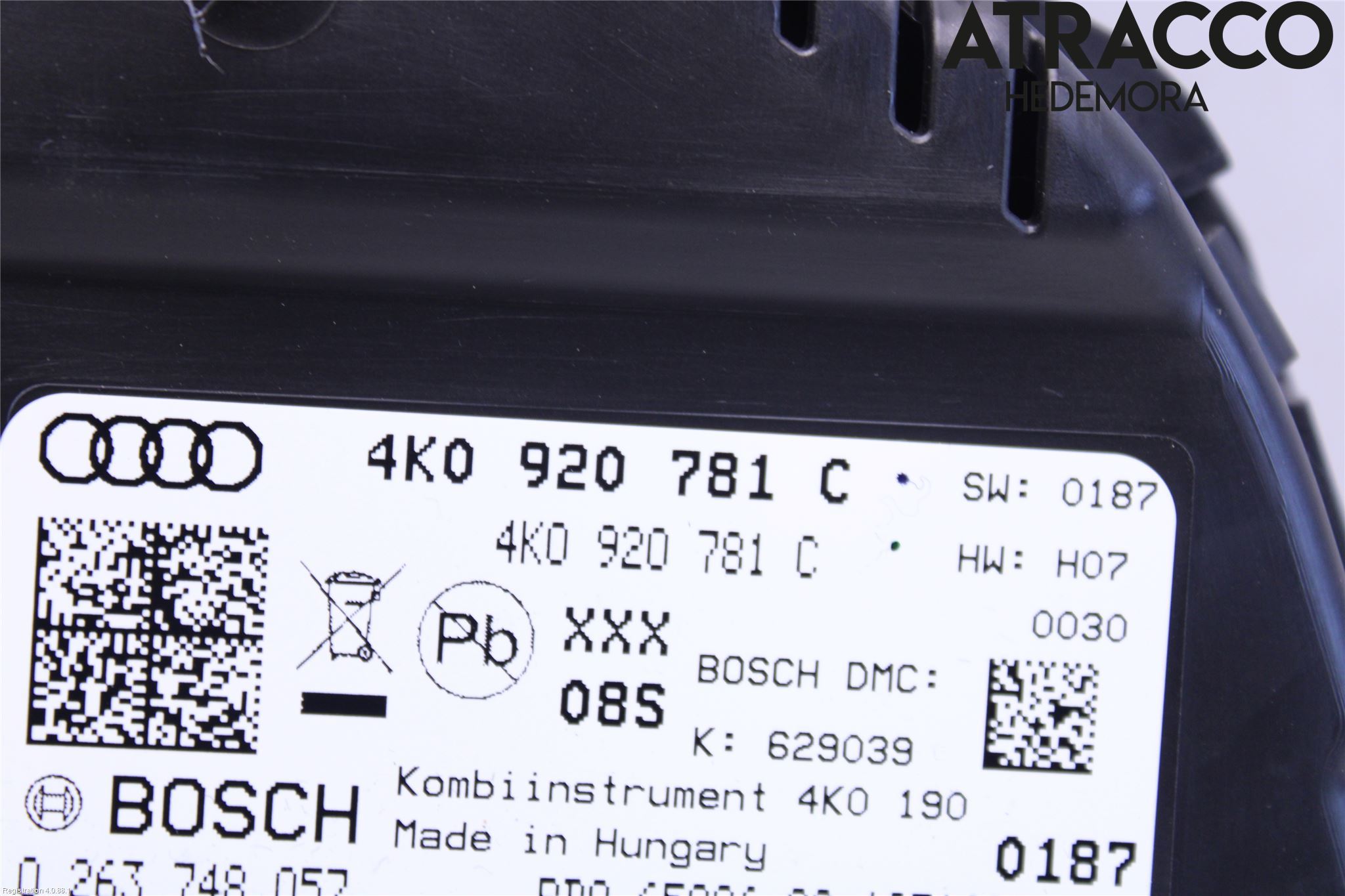 Audi A6 F2/C8 19- Instrument Komb