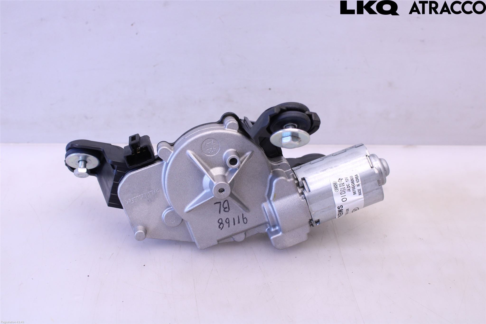 Kia PICANTO 17- Torkarmotor Baklucka