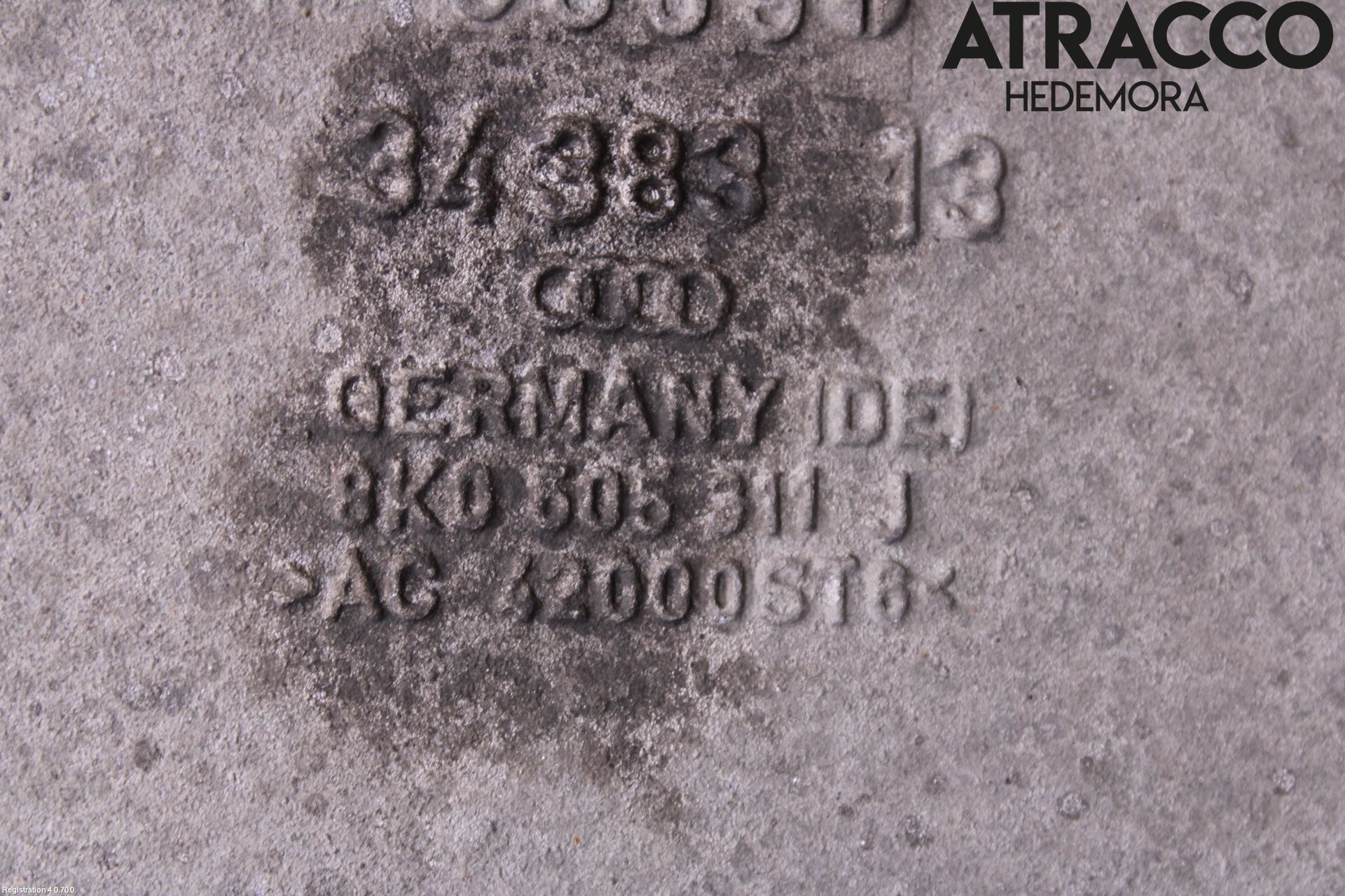 Audi A4 12-15 Bärarm Bak Vänster