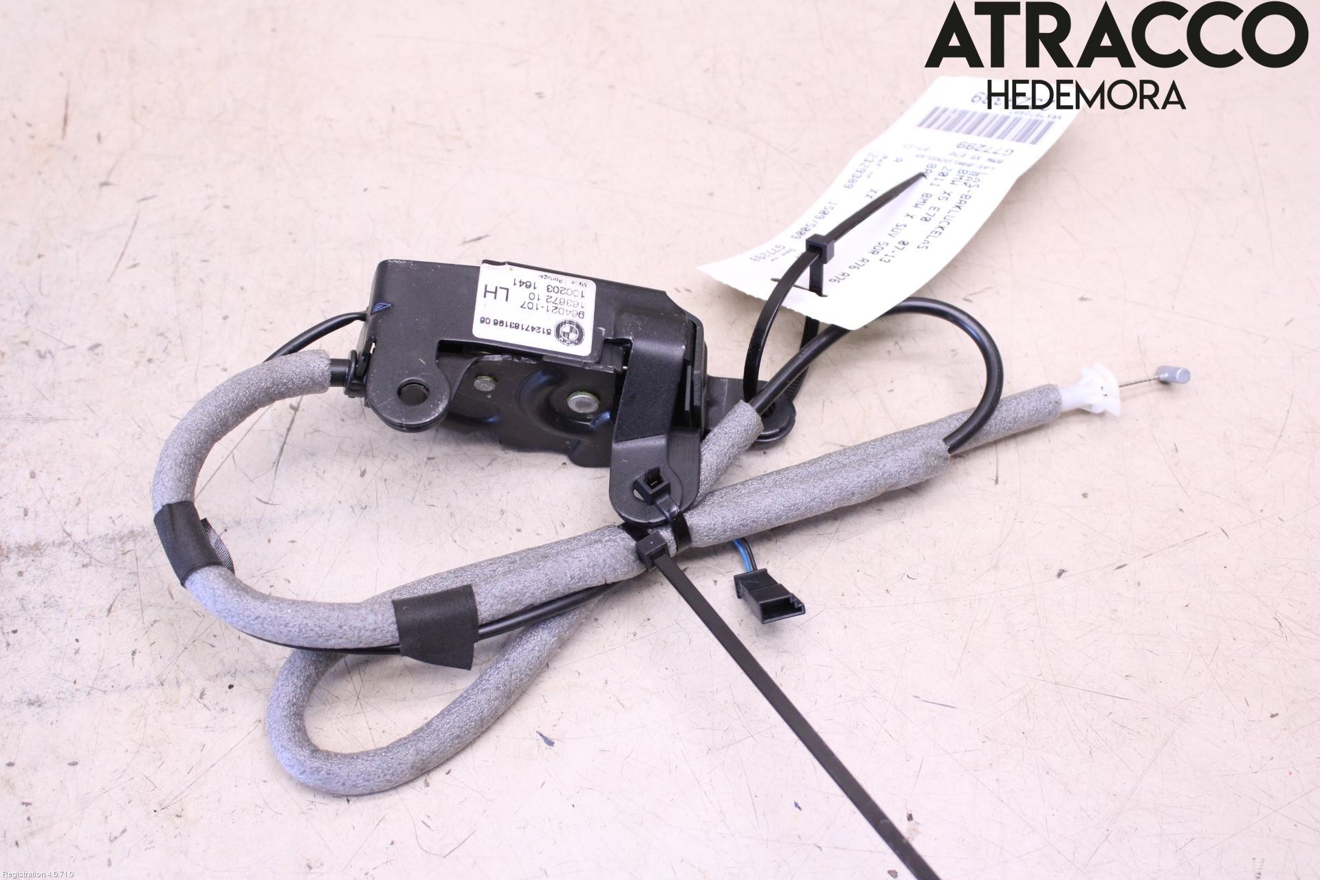 BMW X5 E70 07-13 Låskista Baklucka