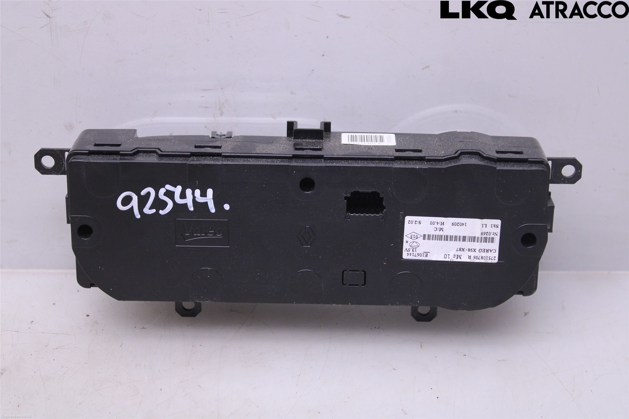 Renault CLIO IV 12-16 Ac Styrenhet Ac Manöveren